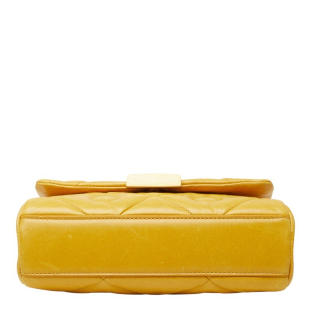 Tod's Yellow Leather Shoulder Bag (Pre-Owned)