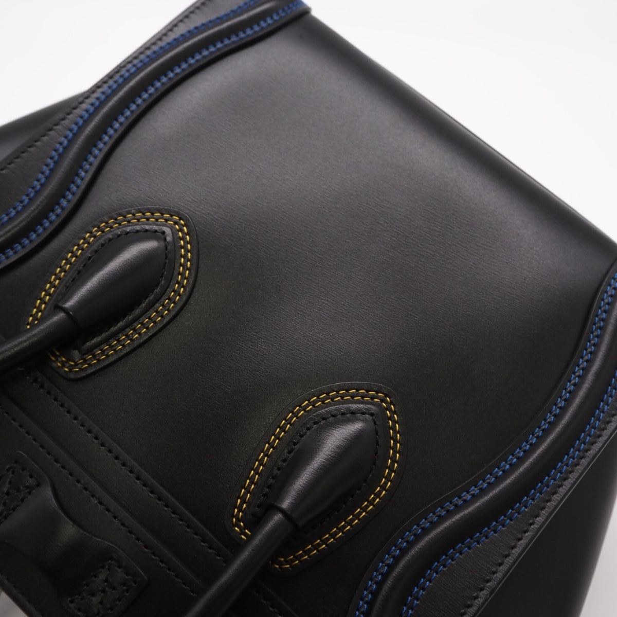 Celine Black Multi-Color Leather Handbag (Pre-Owned)
