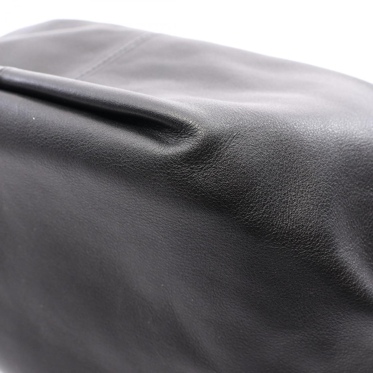 Bottega Veneta Black Leather Handbag (Pre-Owned)
