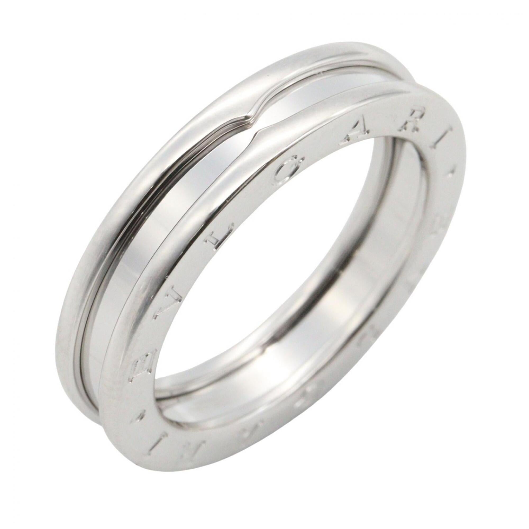 Bvlgari Silver White Gold (18K) Band Ring (Pre-Owned)