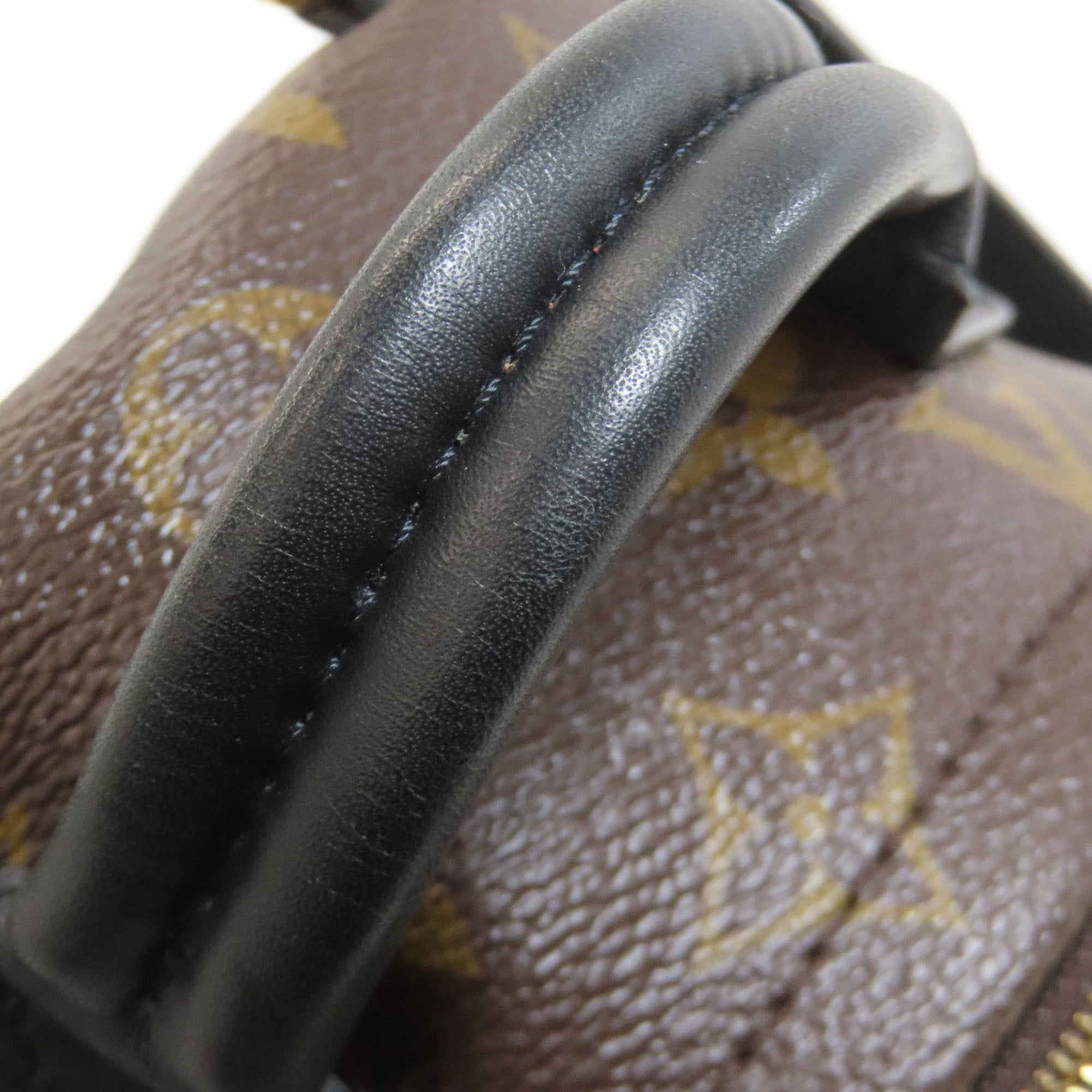 Louis Vuitton Monogram Black Pvc Backpack (Pre-Owned)