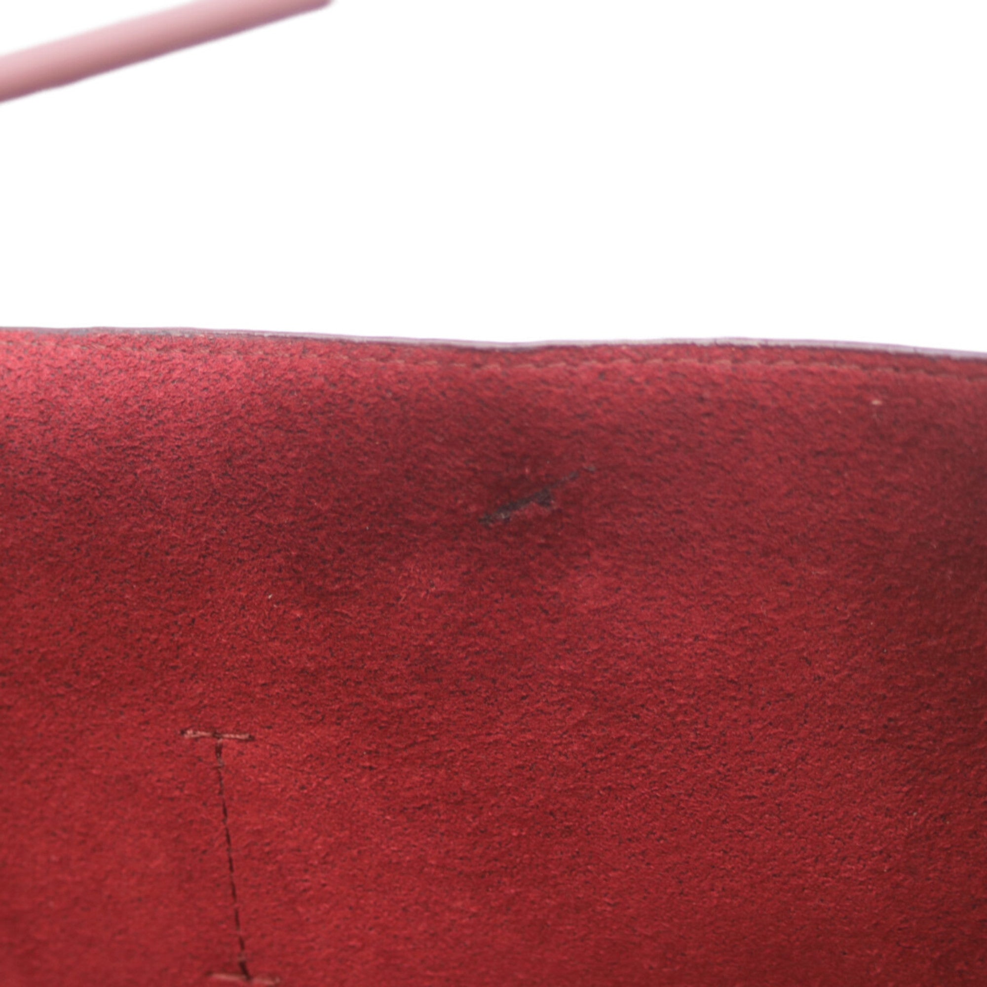 Louis Vuitton Bordeaux Brown Monogram Pouch Shoulder Bag (Pre-Owned)