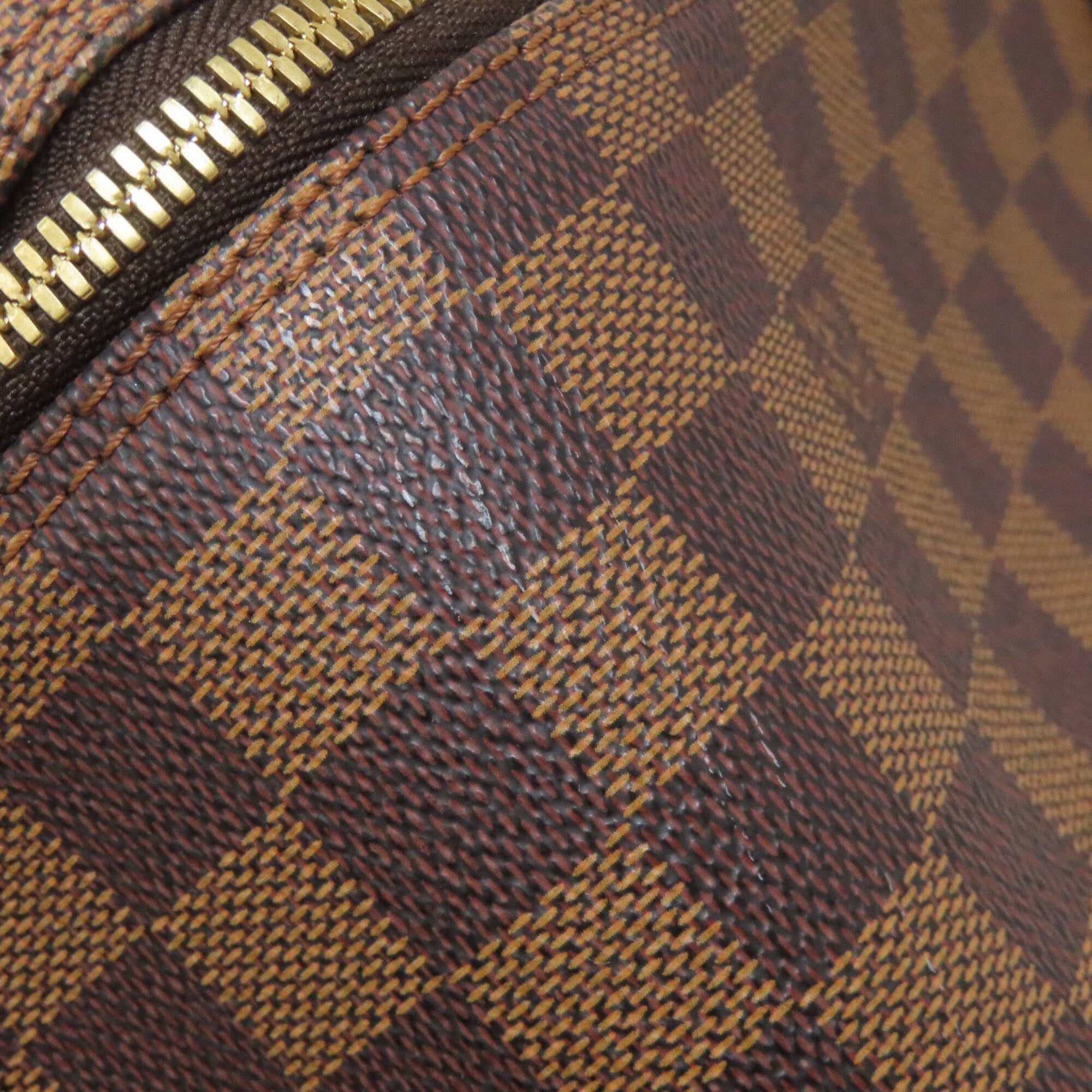 Louis Vuitton Damier Canvas Ebene Damier Canvas Shoulder Bag (Pre-Owned)