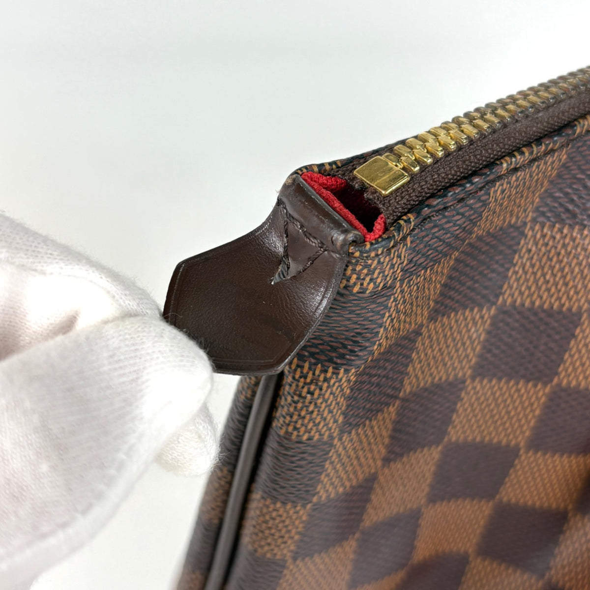 Louis Vuitton Brown Damier Canvas Damier Canvas Handbag (Pre-Owned)