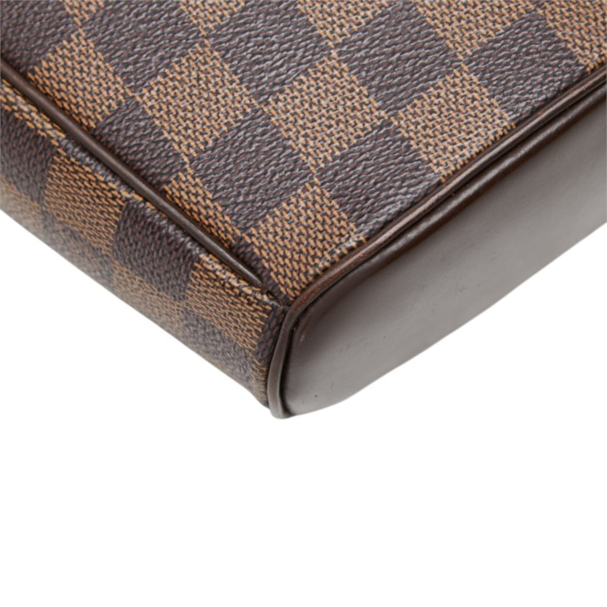 Louis Vuitton Damier Brown Pvc Leather Shoulder Bag (Pre-Owned)