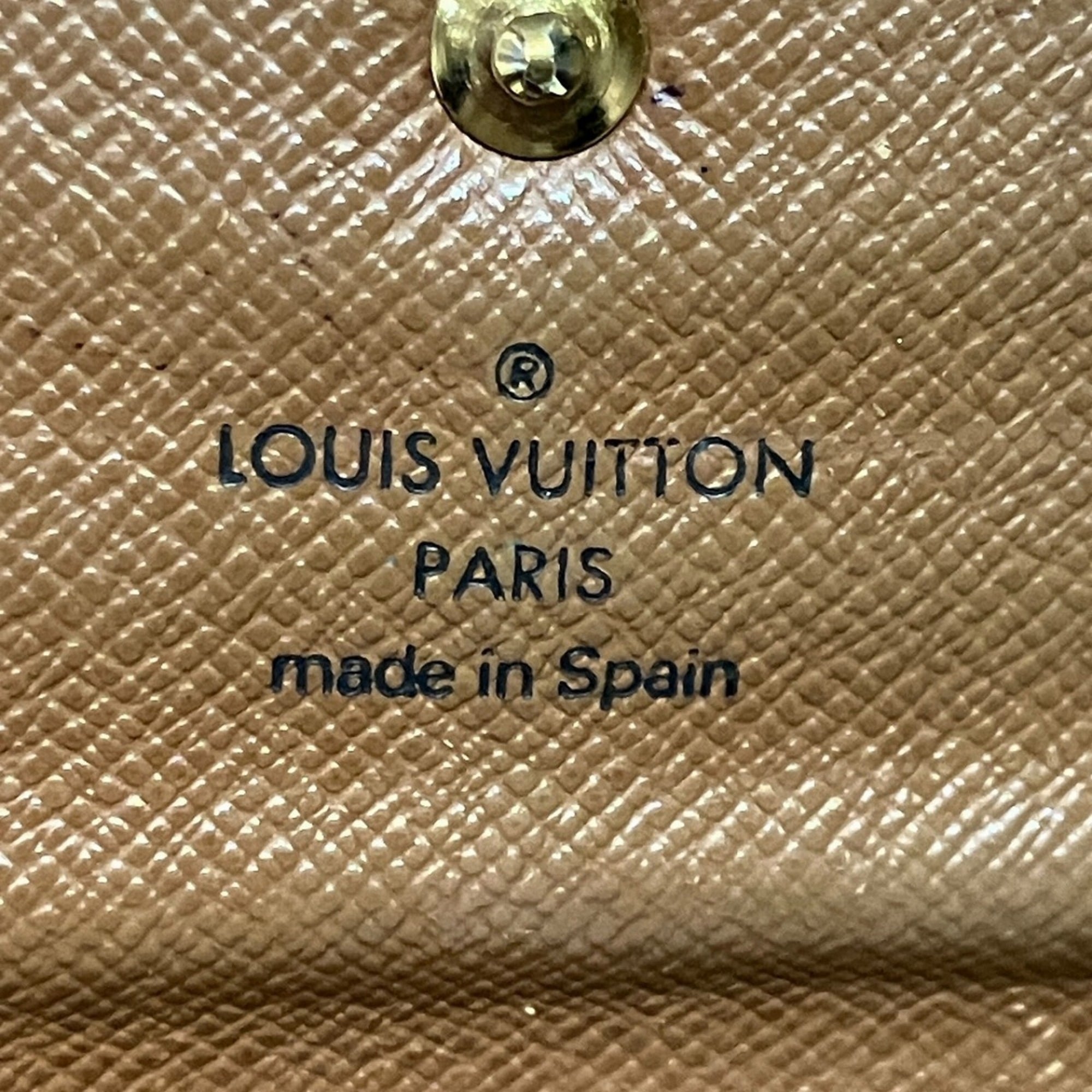 Louis Vuitton Monogram Brown Monogram Long Wallet (Bi-Fold) (Pre-Owned)
