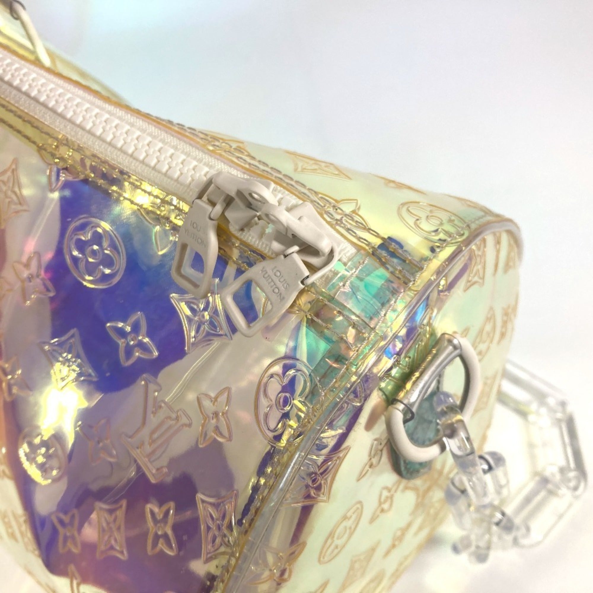 Louis Vuitton Clear Monogram Boston Bag Shoulder Bag (Pre-Owned)
