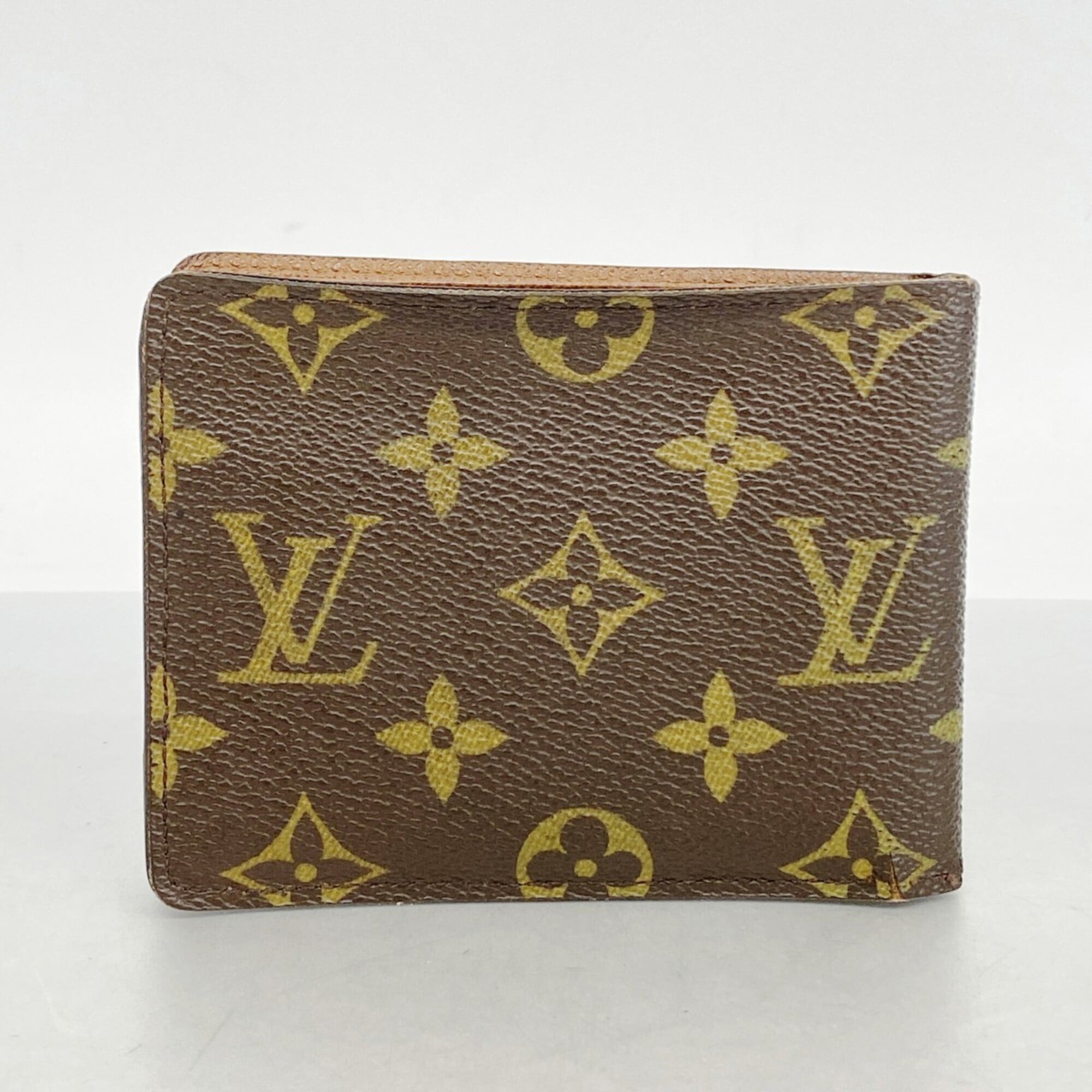 Louis Vuitton Brown Bill Wallet (Bi-Fold) (Pre-Owned)