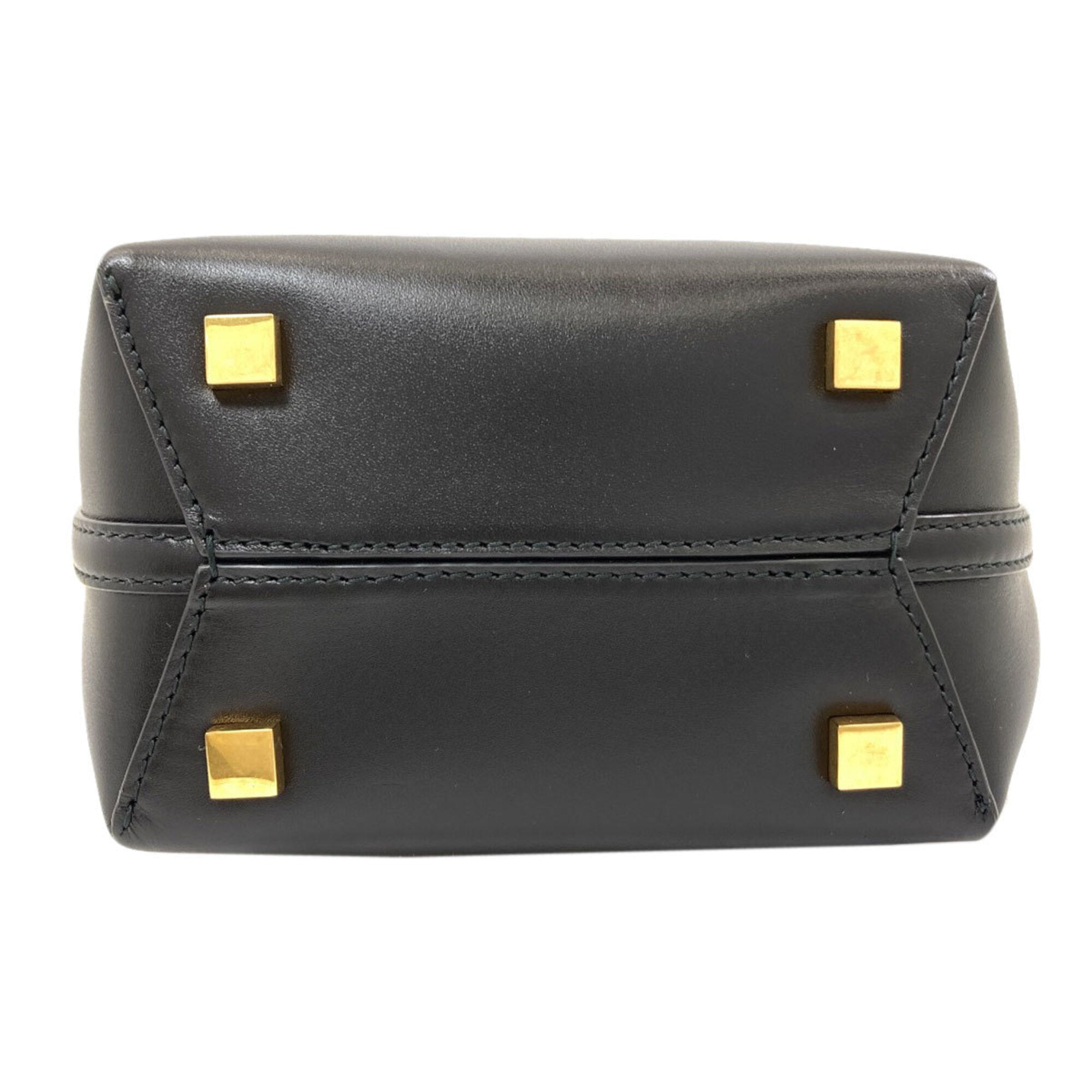 Saint Laurent Black Leather Handbag (Pre-Owned)