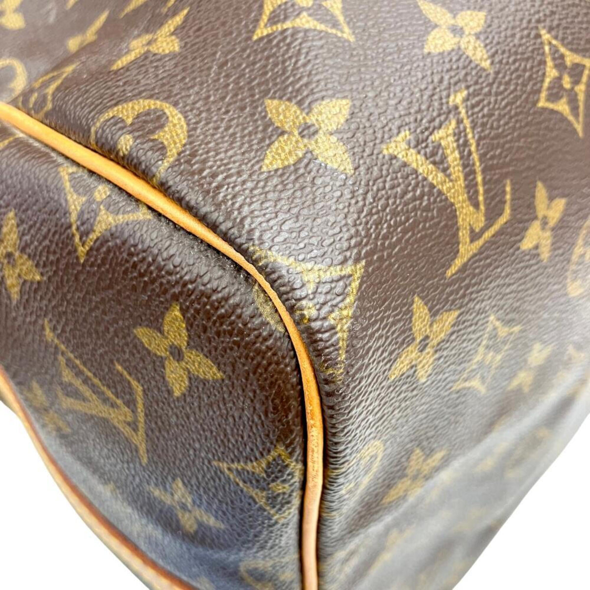 Louis Vuitton Monogram Brown Monogram Boston Bag Shoulder Bag (Pre-Owned)