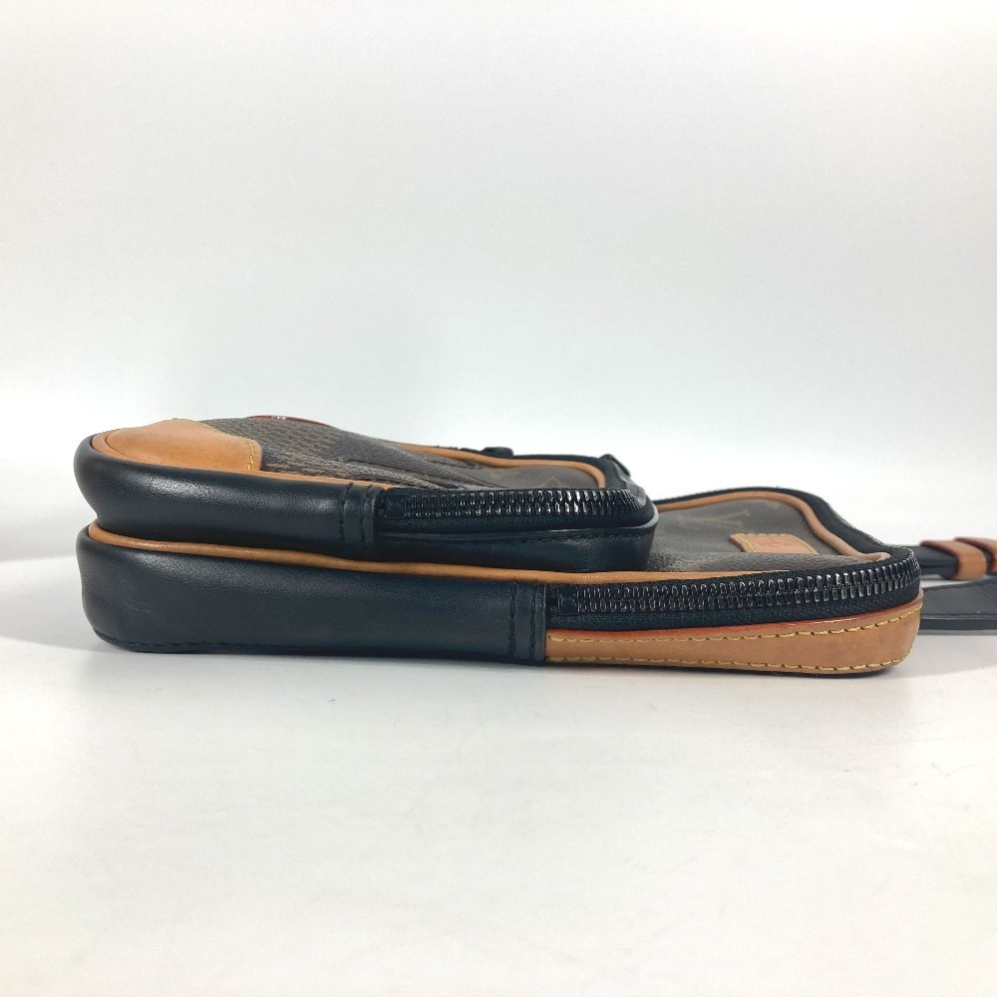 Louis Vuitton Brown Shoulder Bag Sling Bag (Pre-Owned)