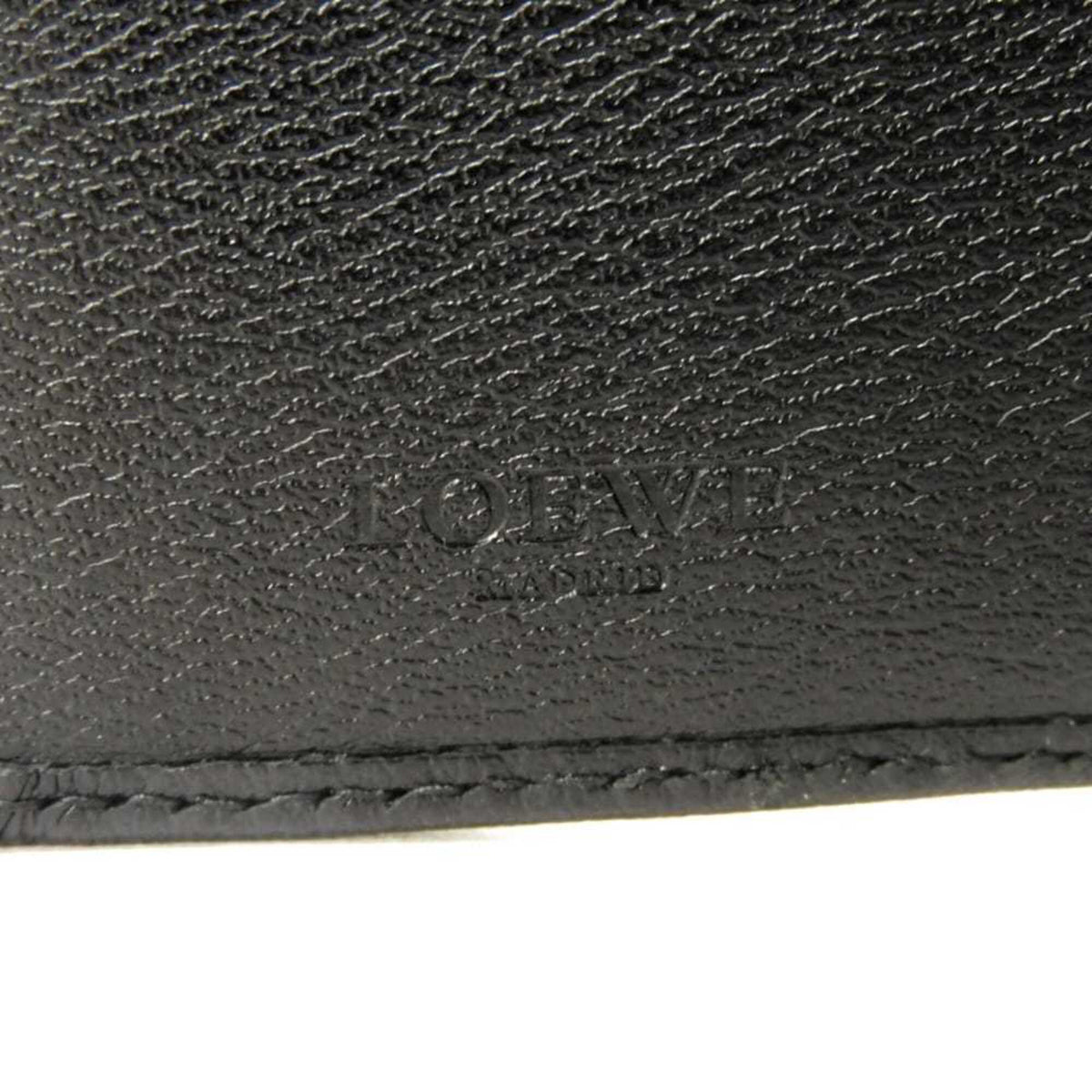 Loewe Black Leather Wallet (Bi-Fold) (Pre-Owned)
