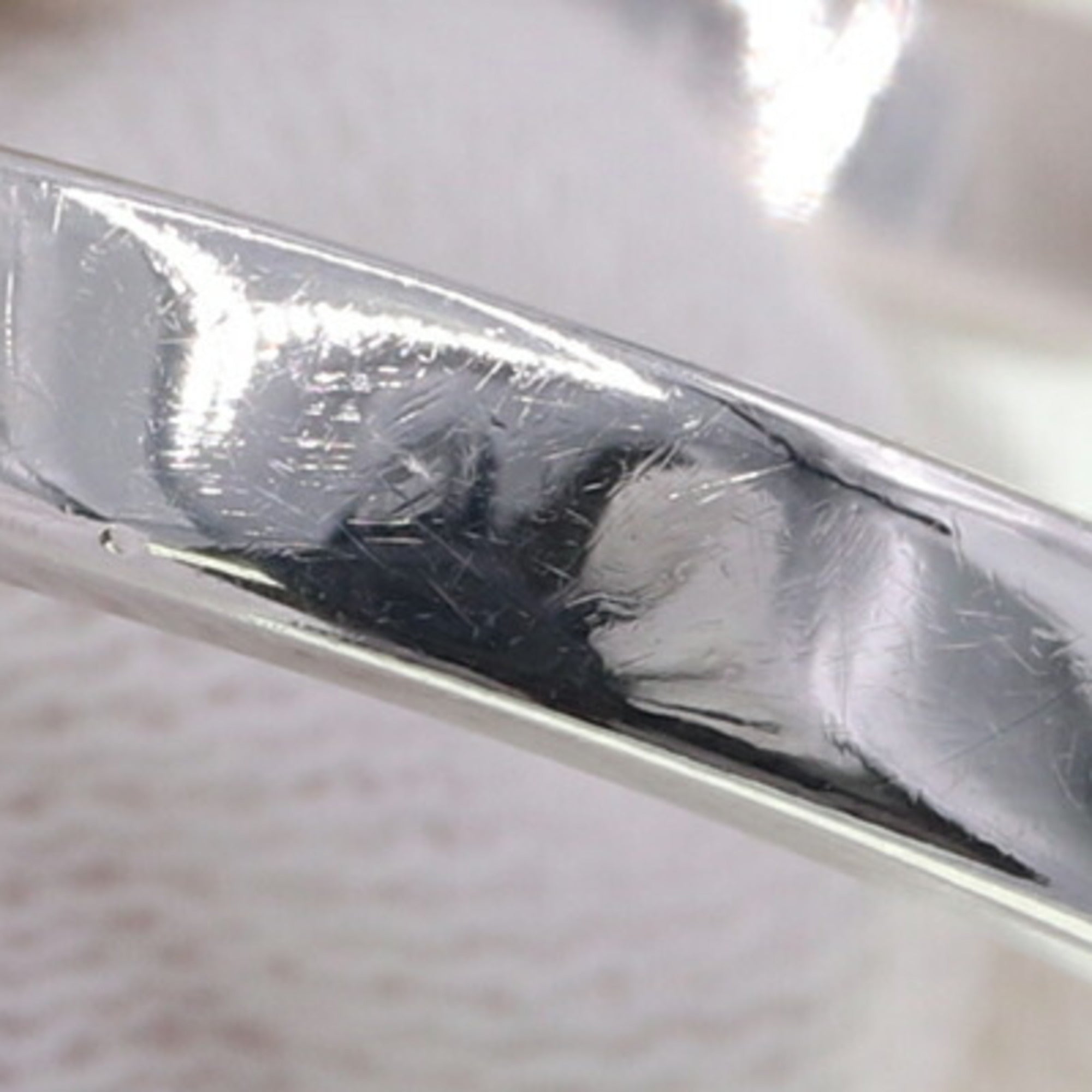 Hermes Sterling Silver 925 Band Ring (Pre-Owned)