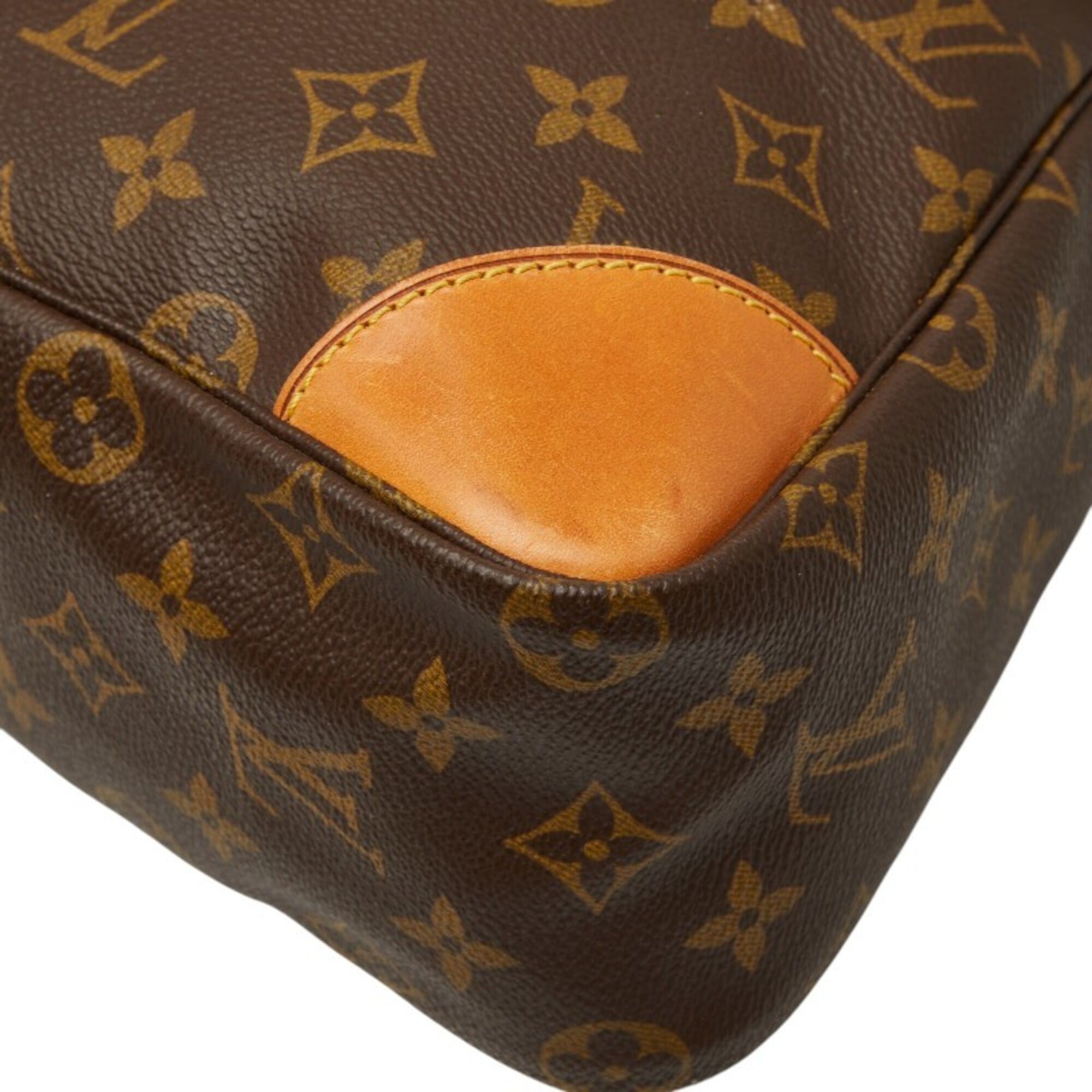 Louis Vuitton Brown Pvc Leather Shoulder Bag (Pre-Owned)