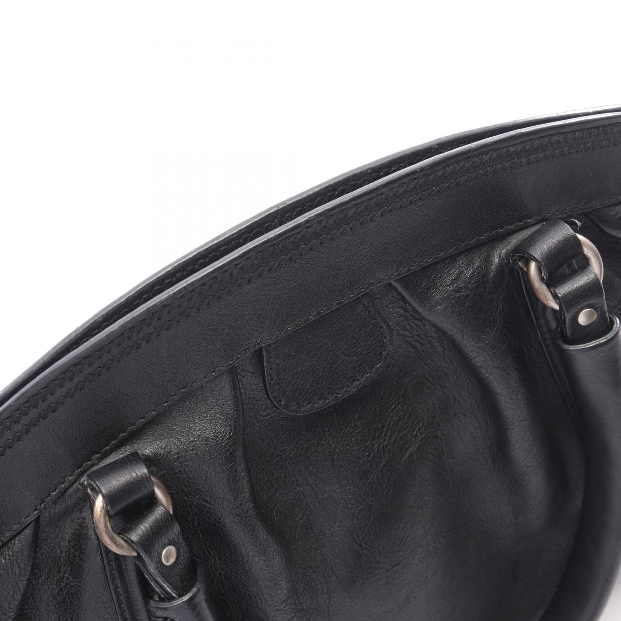Christian Dior Black Leather Handbag (Pre-Owned)