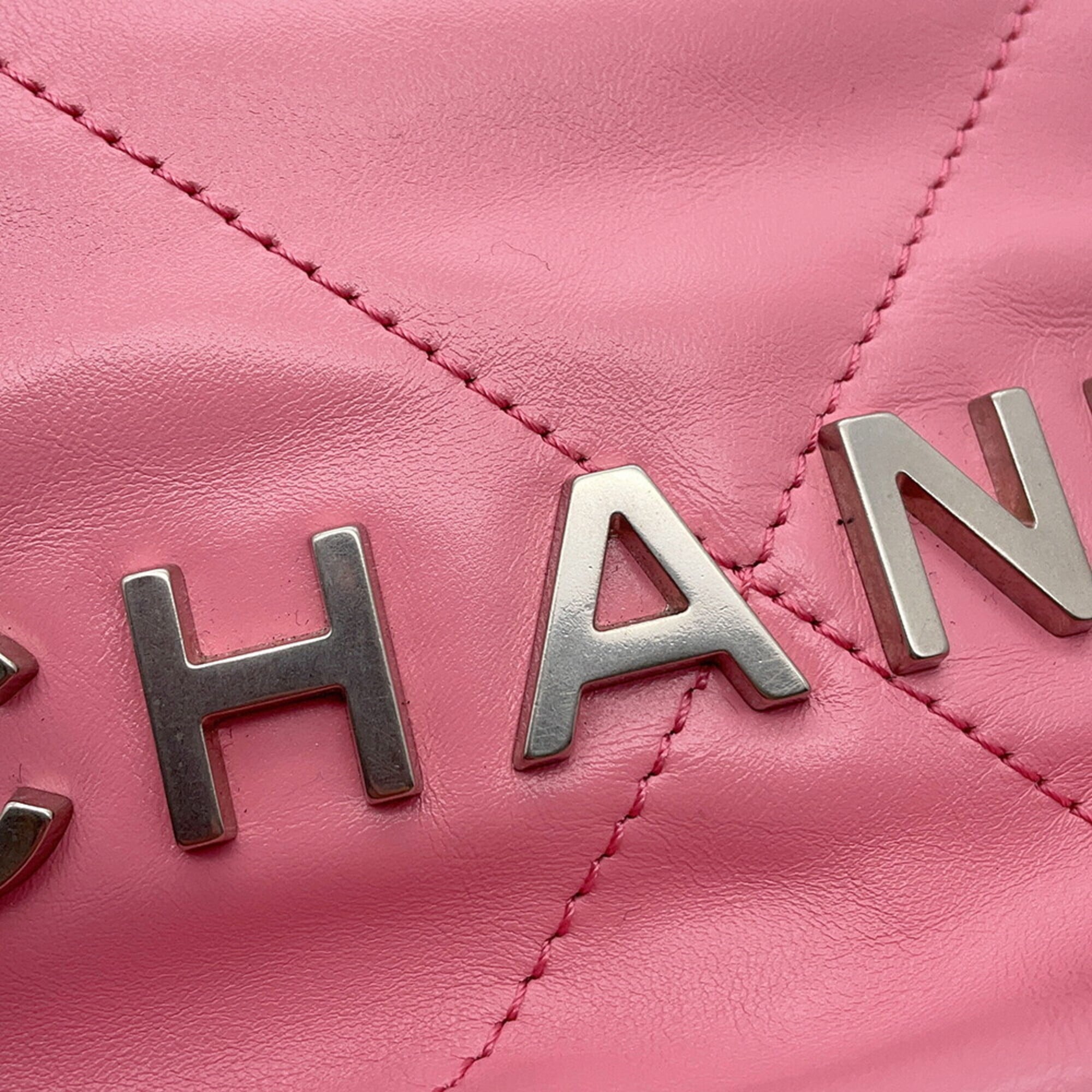 Chanel Pink Handbag Shoulder Bag (Pre-Owned)