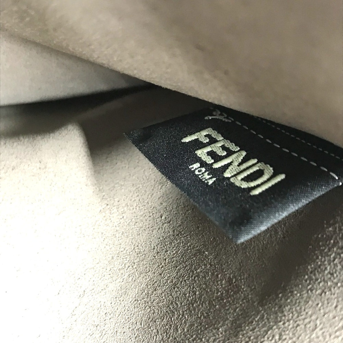 Fendi Brown Leather Clutch Bag (Pre-Owned)