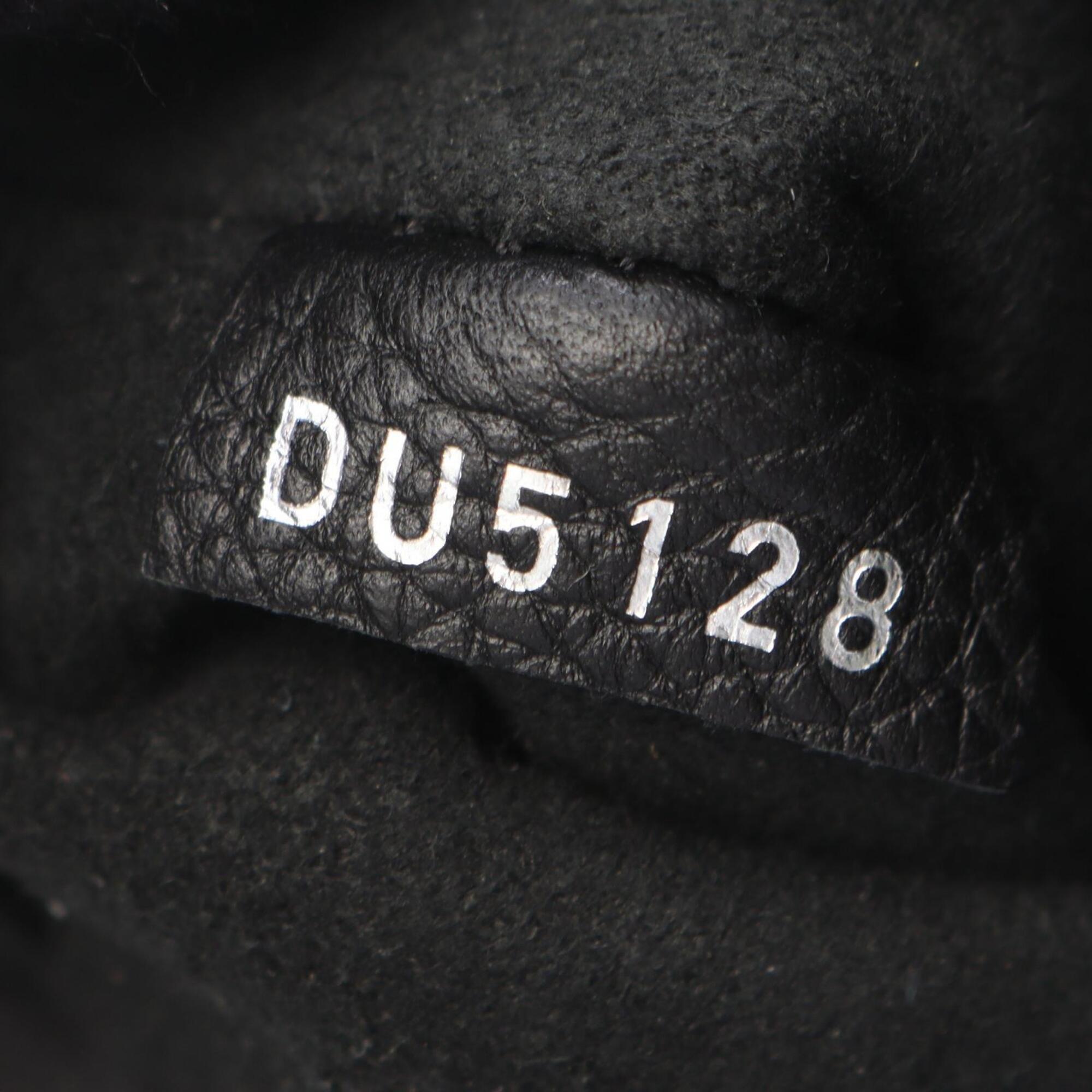 Louis Vuitton Black Noir Leather Backpack Handbag (Pre-Owned)