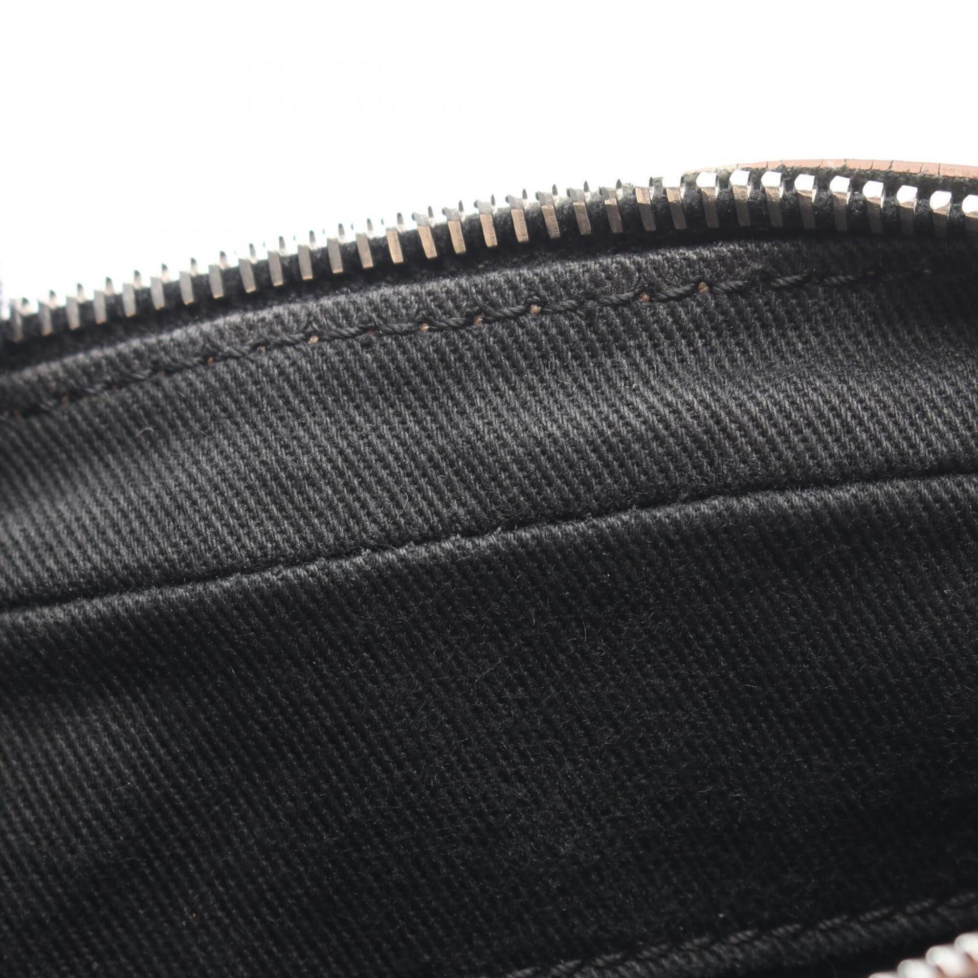 Celine Black Canvas Leather Handbag Shoulder Bag (Pre-Owned)