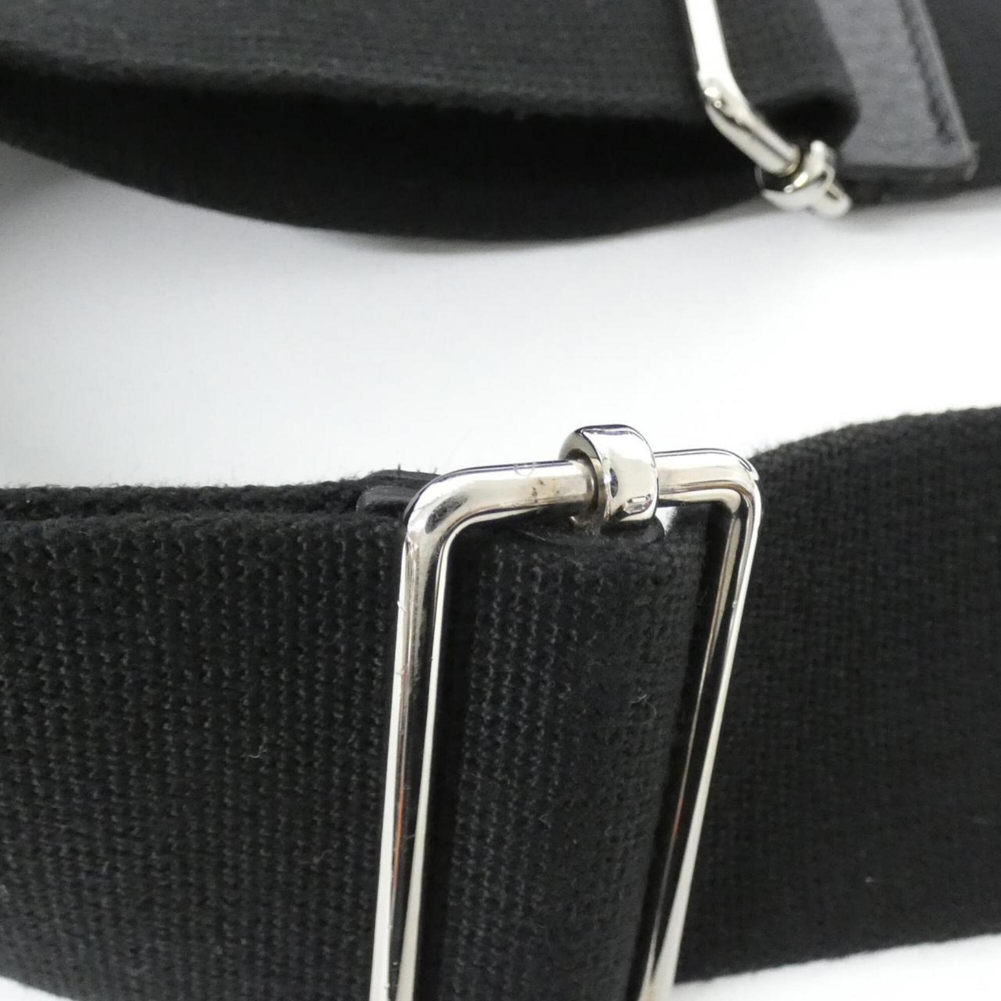 Hermes Black Taurillon Clemence Leather Shoulder Bag (Pre-Owned)