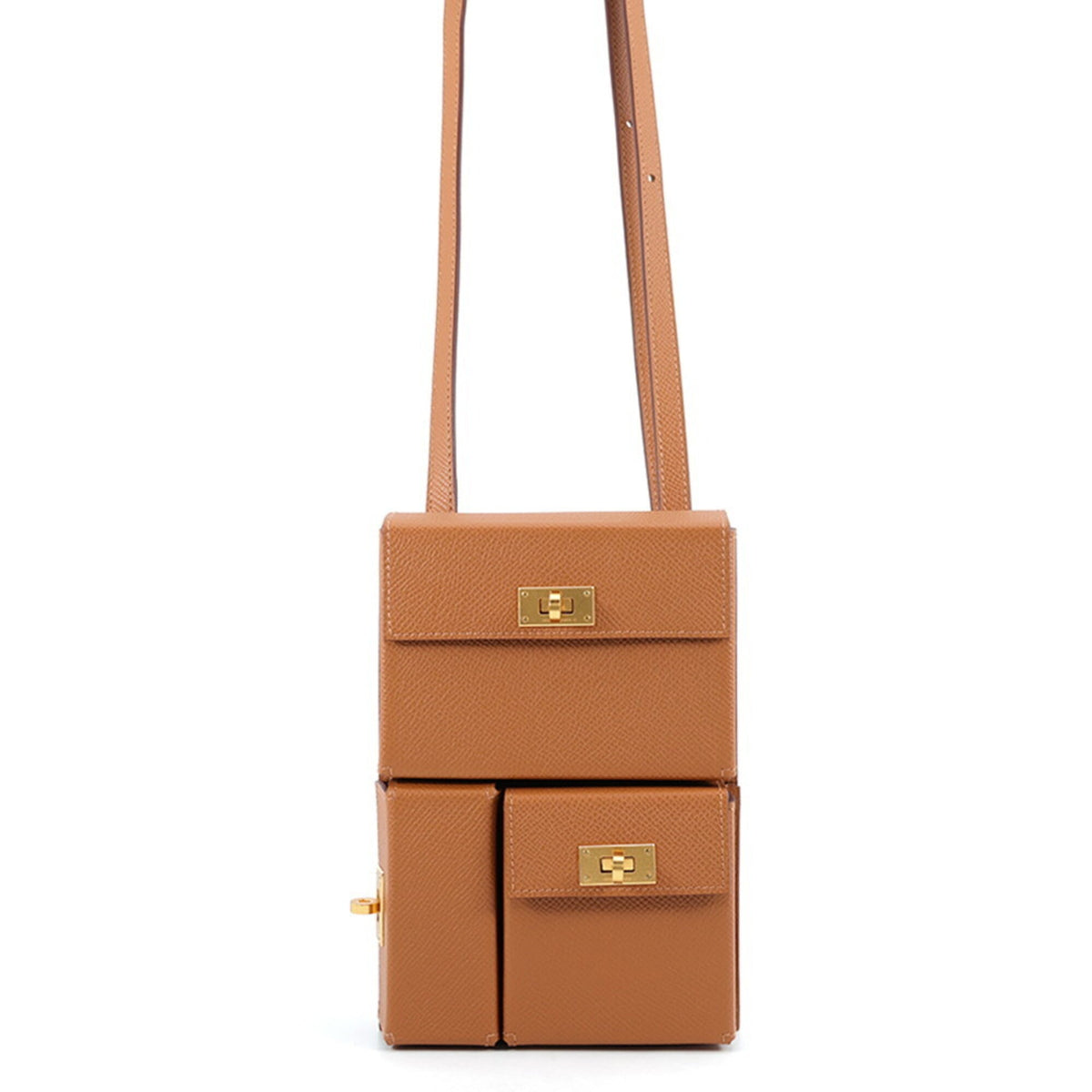 Hermes Kelly Gold Epsom Leather Handbag (Pre-Owned)