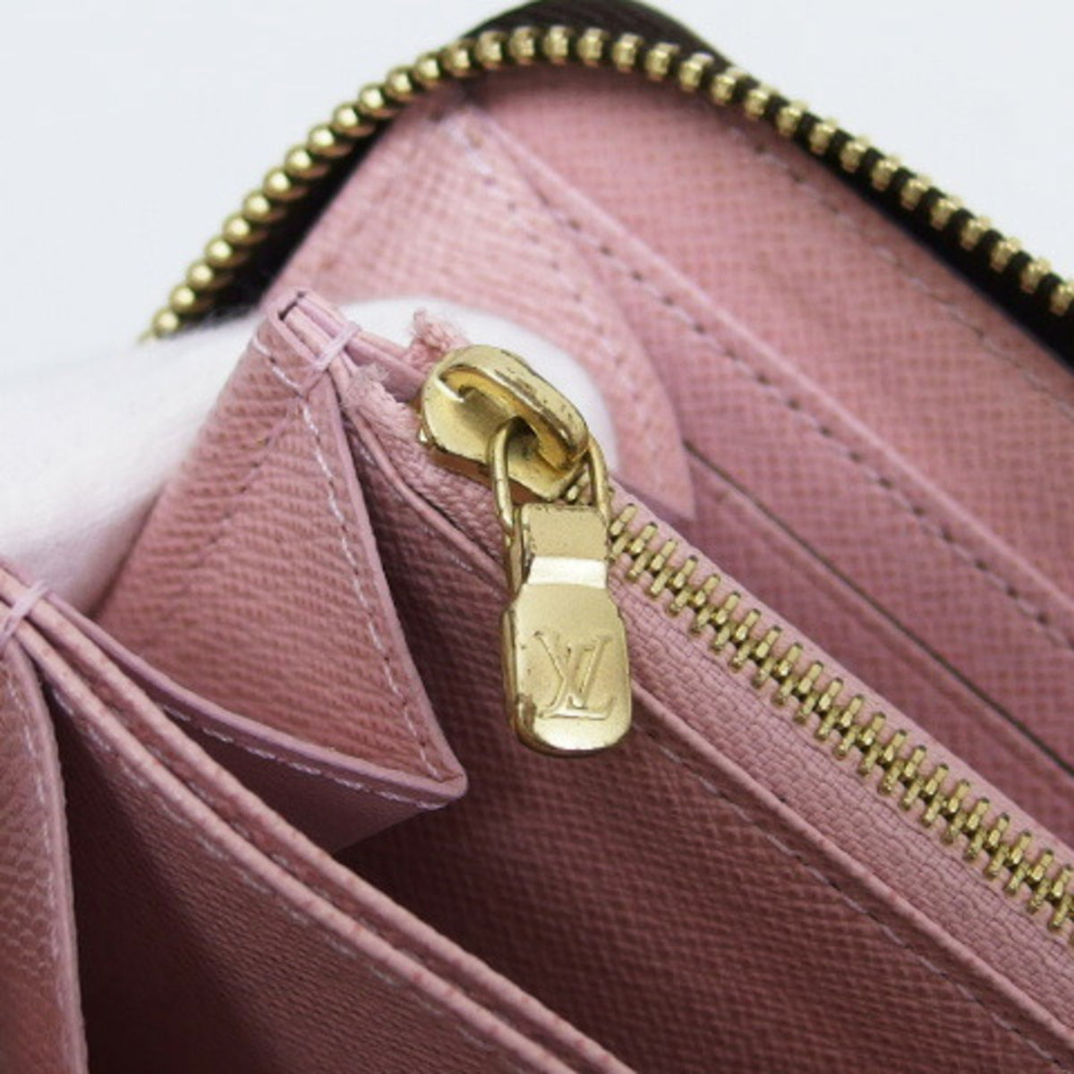 Louis Vuitton Light Pink Rose Ballerine Monogram Long Wallet (Bi-Fold) (Pre-Owned)