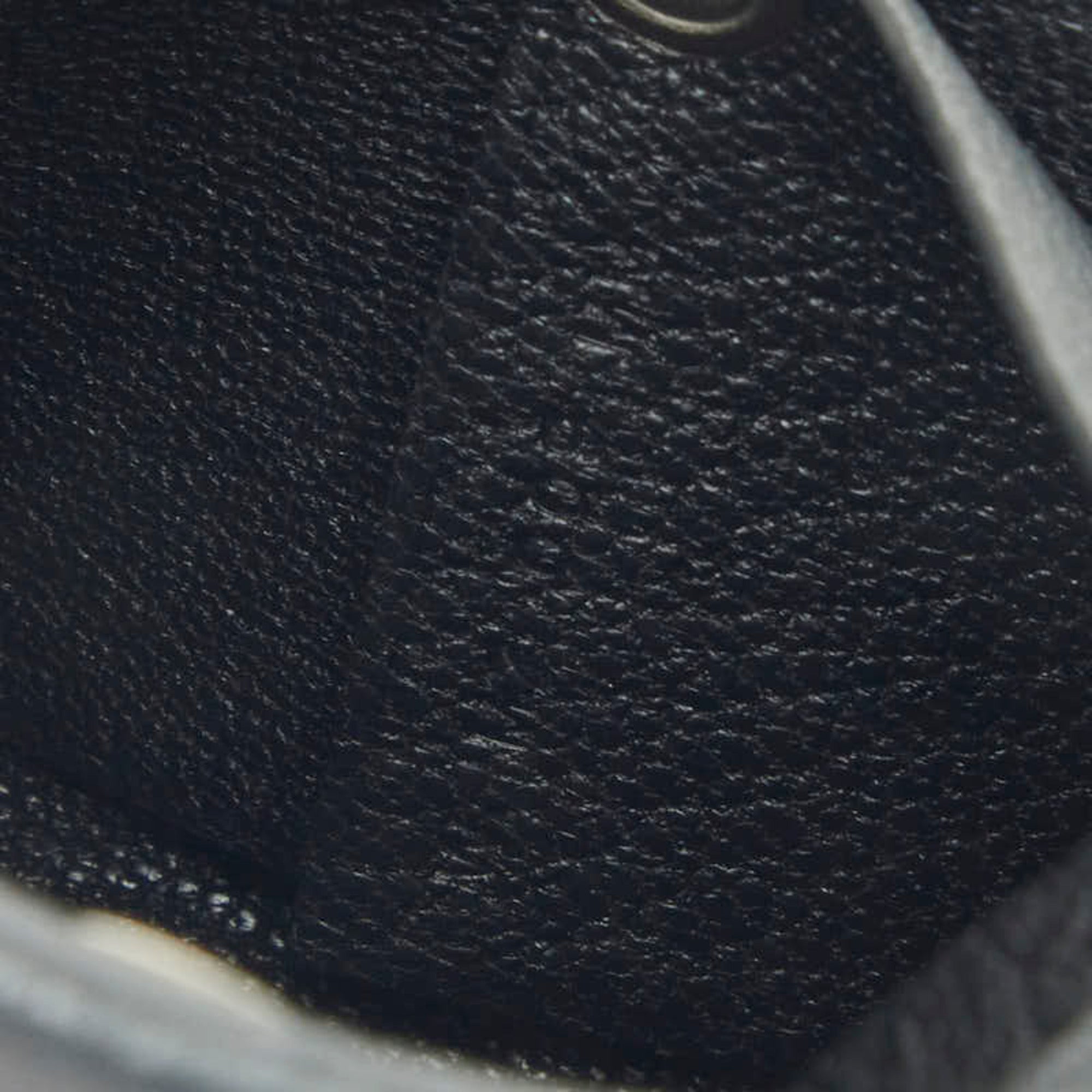 Hermes Gray Chevre Leather Coin Purse/Coin Case (Pre-Owned)
