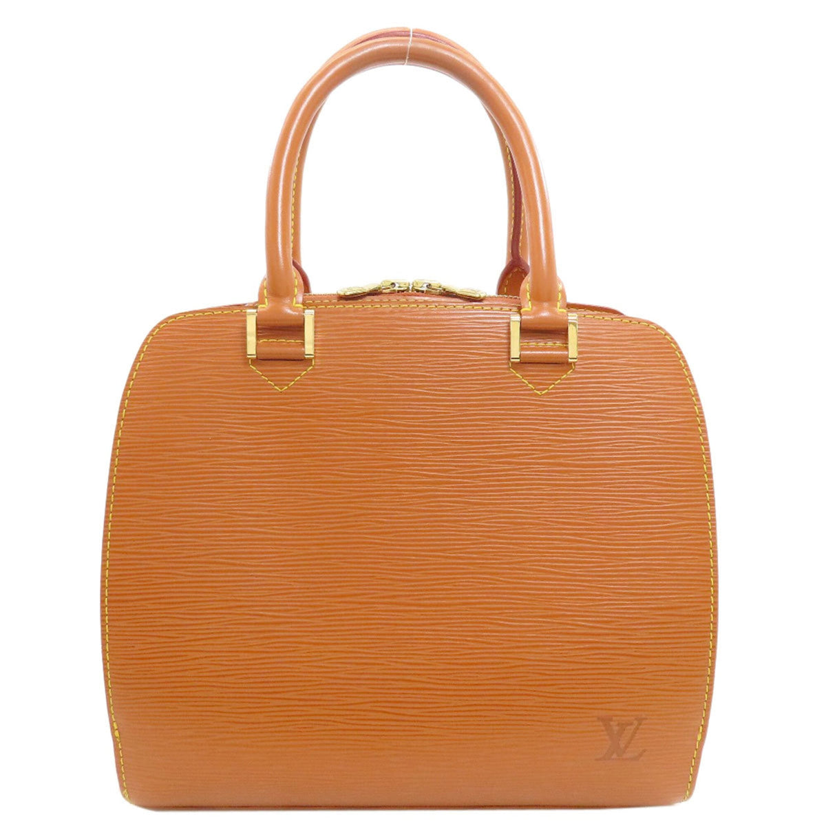Louis Vuitton Brown Gold Cipango Epi Leather Handbag (Pre-Owned)