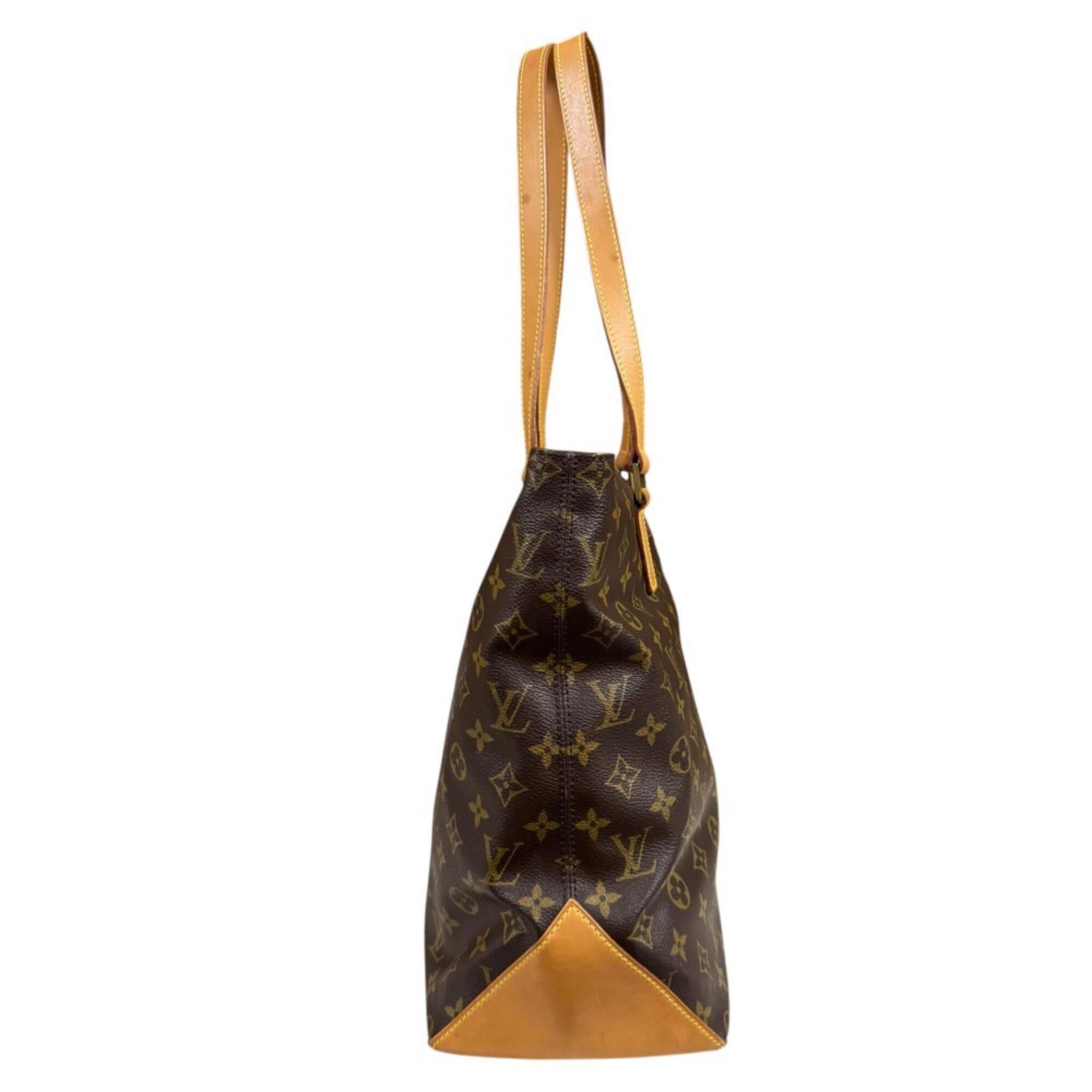 Louis Vuitton Brown Monogram Canvas Tote Bag (Pre-Owned)