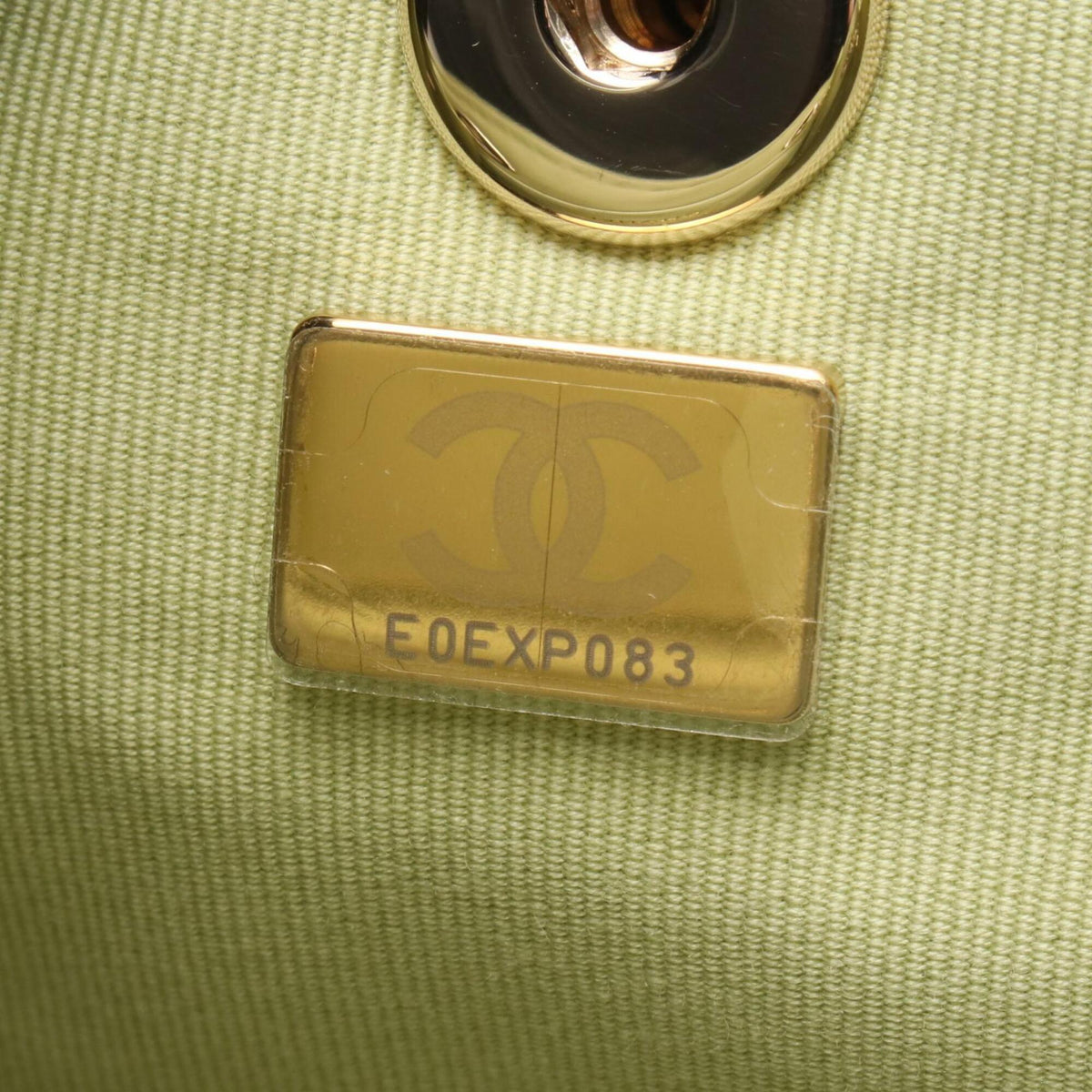 Chanel Matelasse Green Leather Backpack Handbag (Pre-Owned)