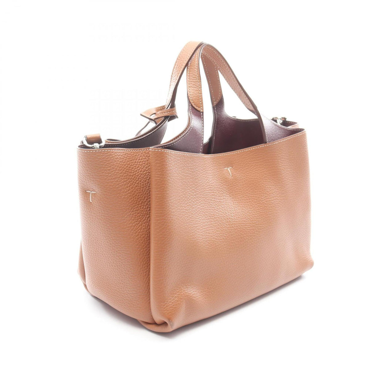 Tod's Brown Leather Handbag (Pre-Owned)
