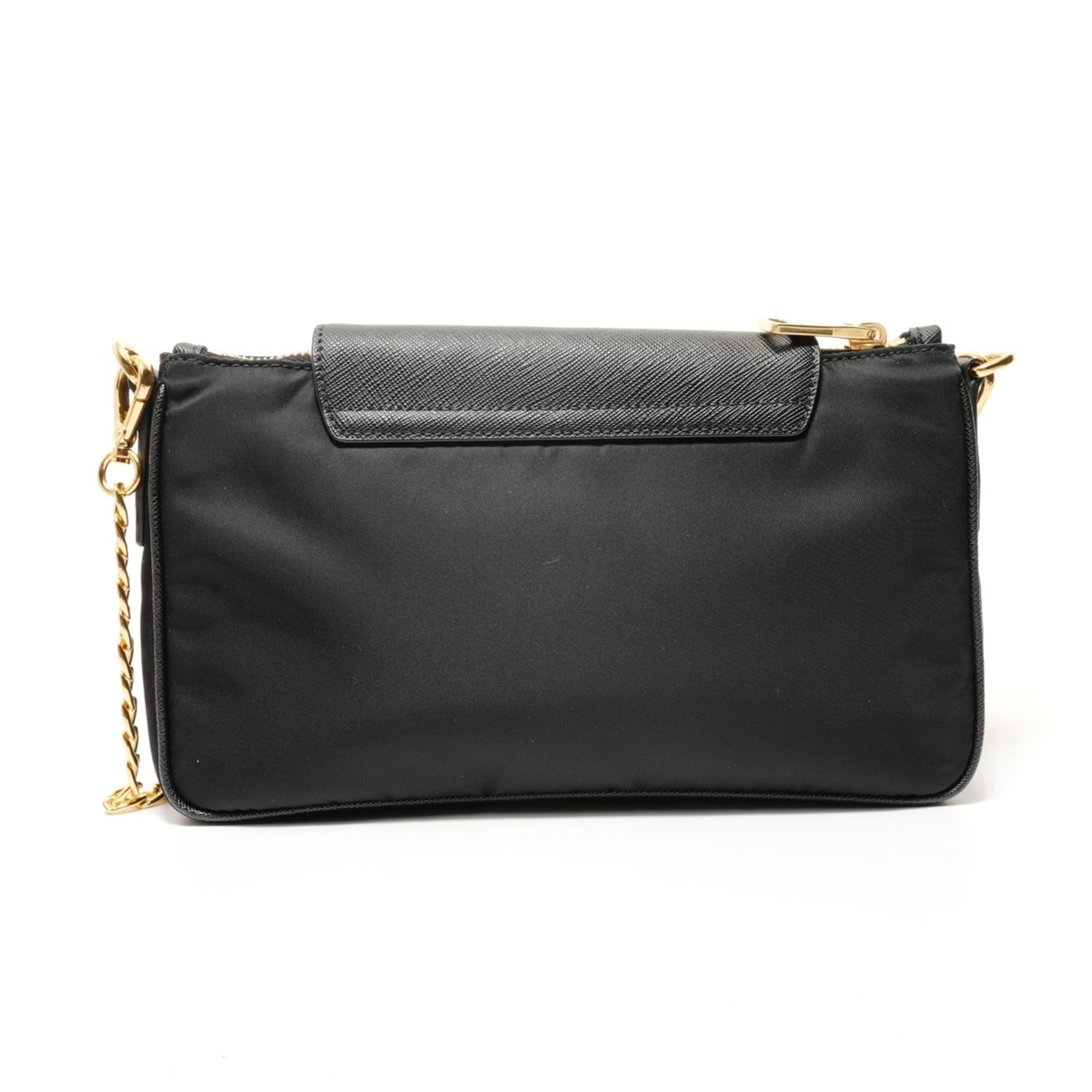 Prada Black Nylon Shoulder Bag (Pre-Owned)