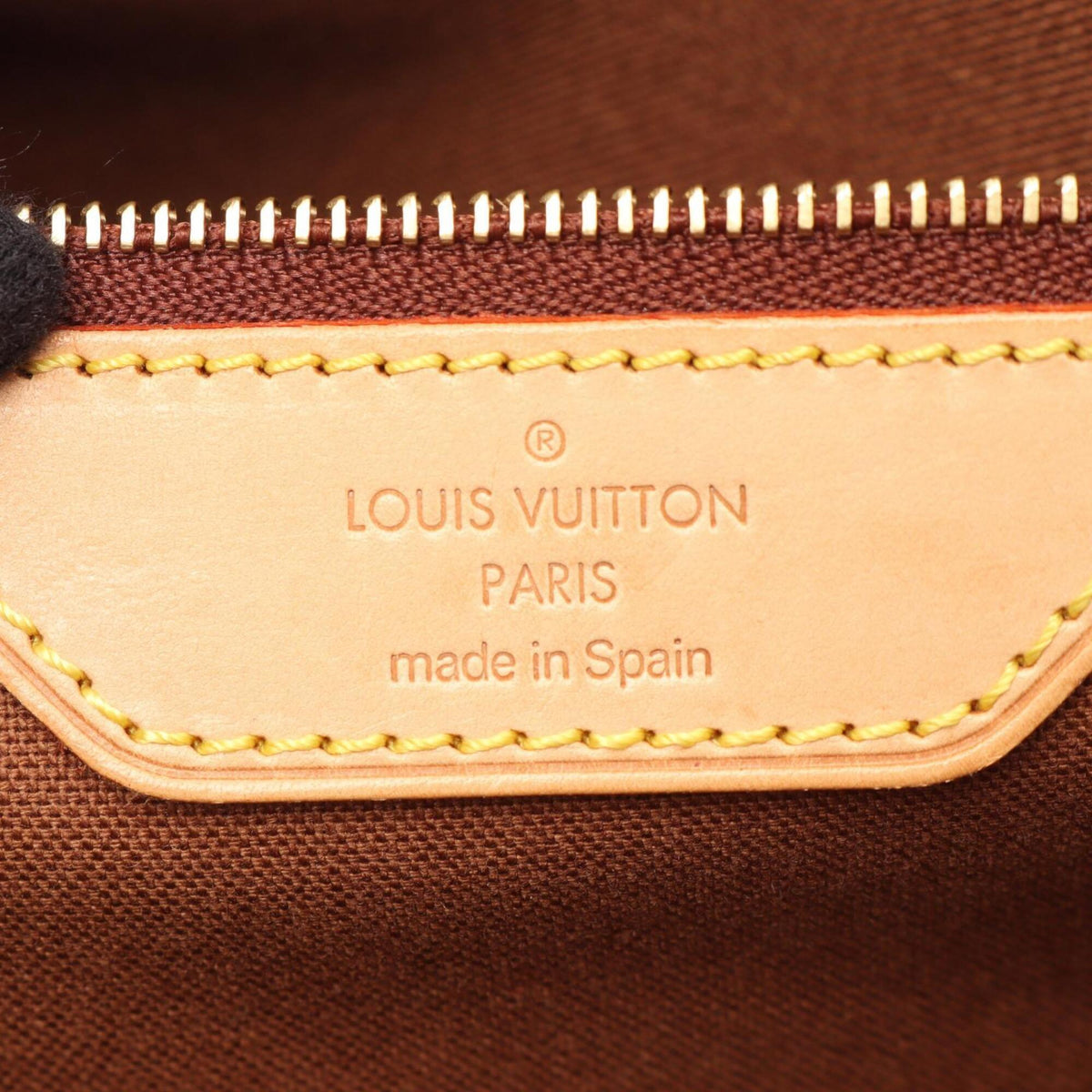 Louis Vuitton Brown Monogram Coated Canvas Handbag Shoulder Bag (Pre-Owned)