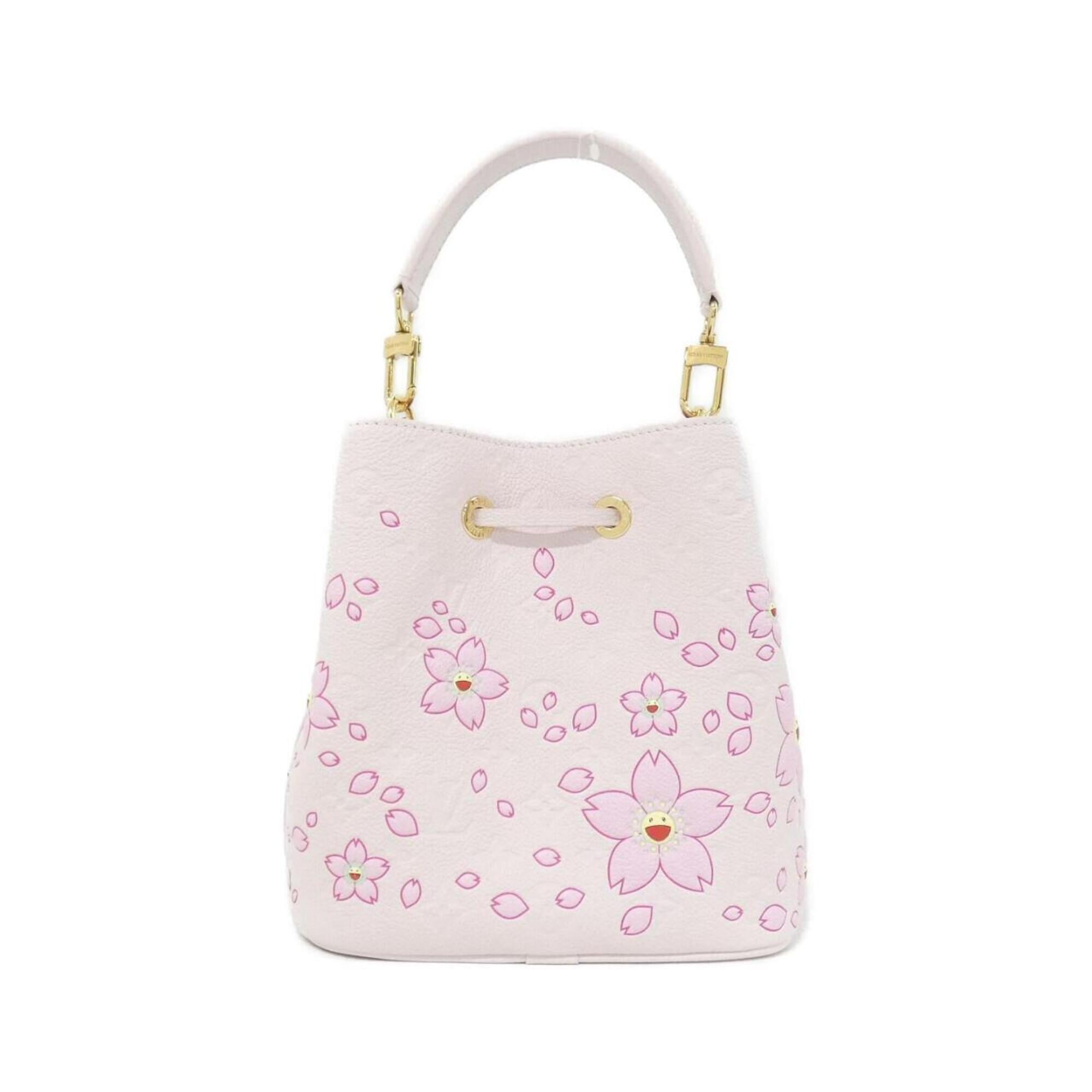 Louis Vuitton Pink Leather Handbag (Pre-Owned)