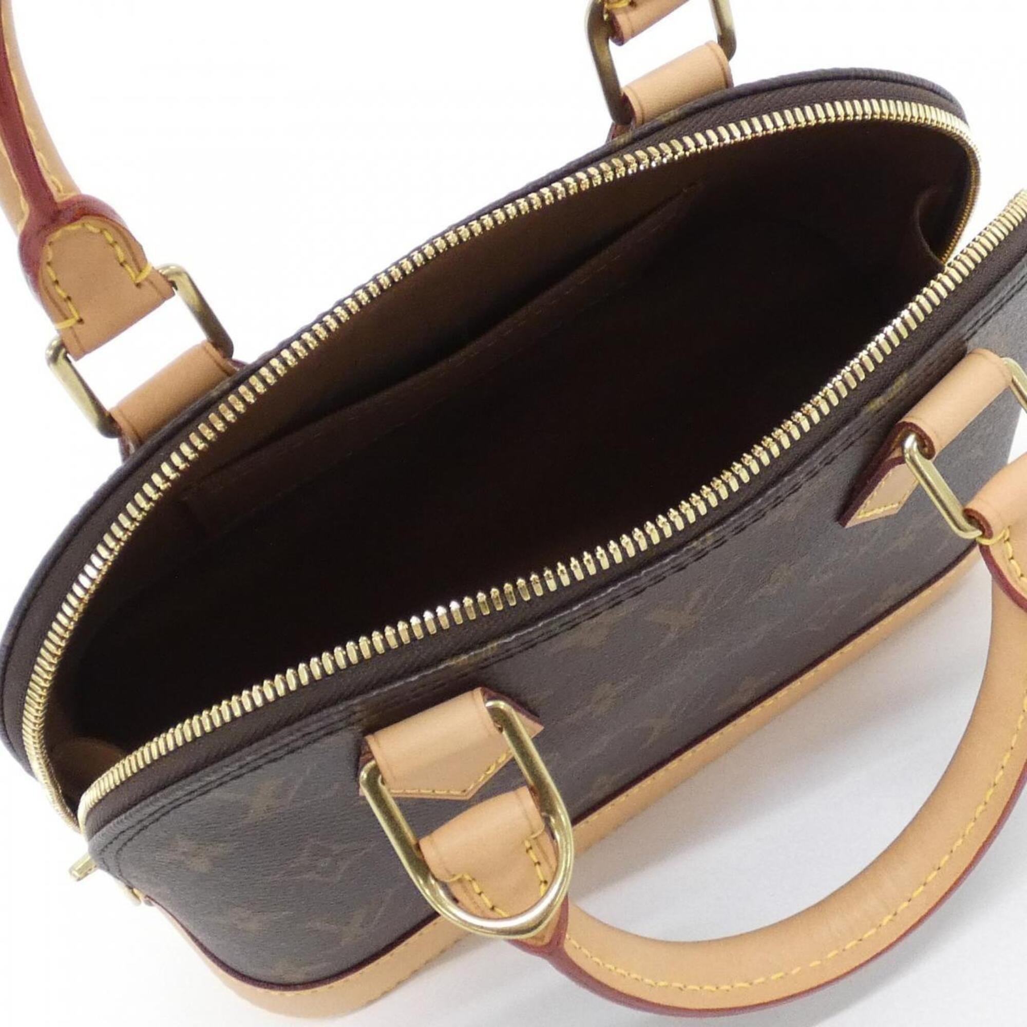 Louis Vuitton Brown Coated Canvas Handbag (Pre-Owned)