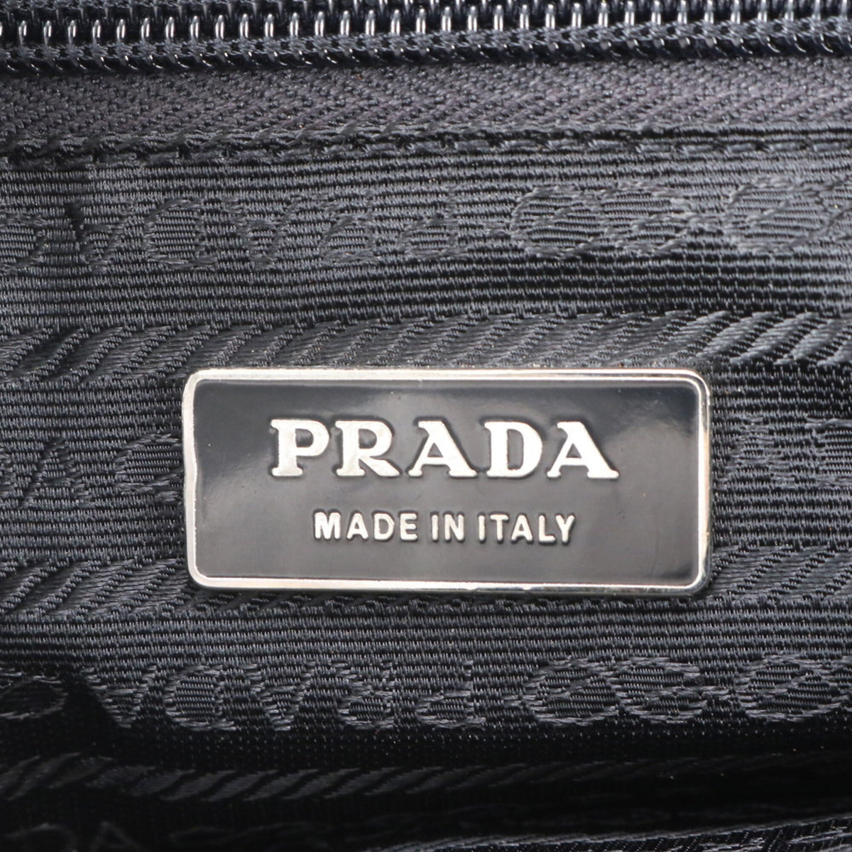 Prada Black Leather Nylon Boston Bag Shoulder Bag (Pre-Owned)