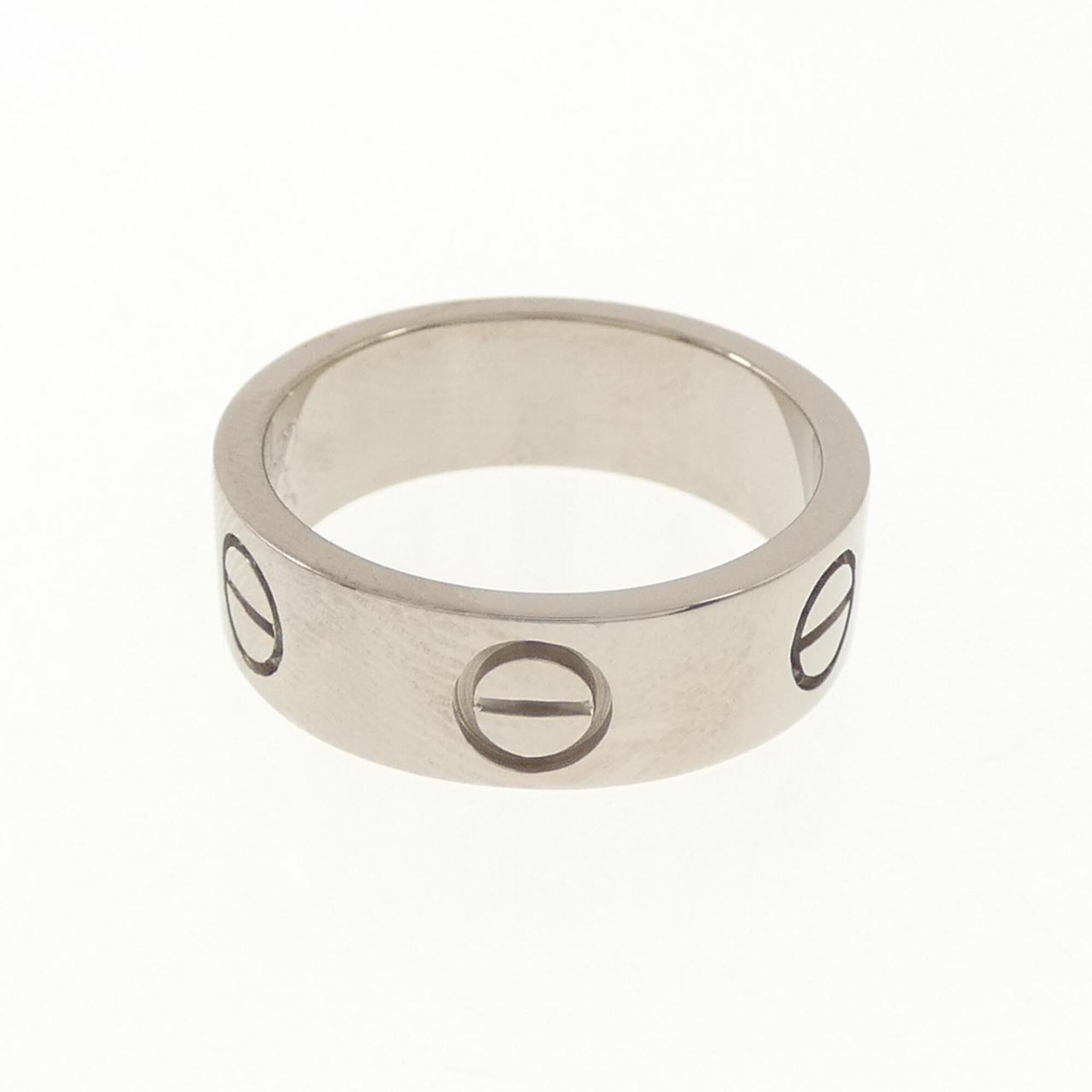 Cartier White Gold (18K) Band Ring (Pre-Owned)