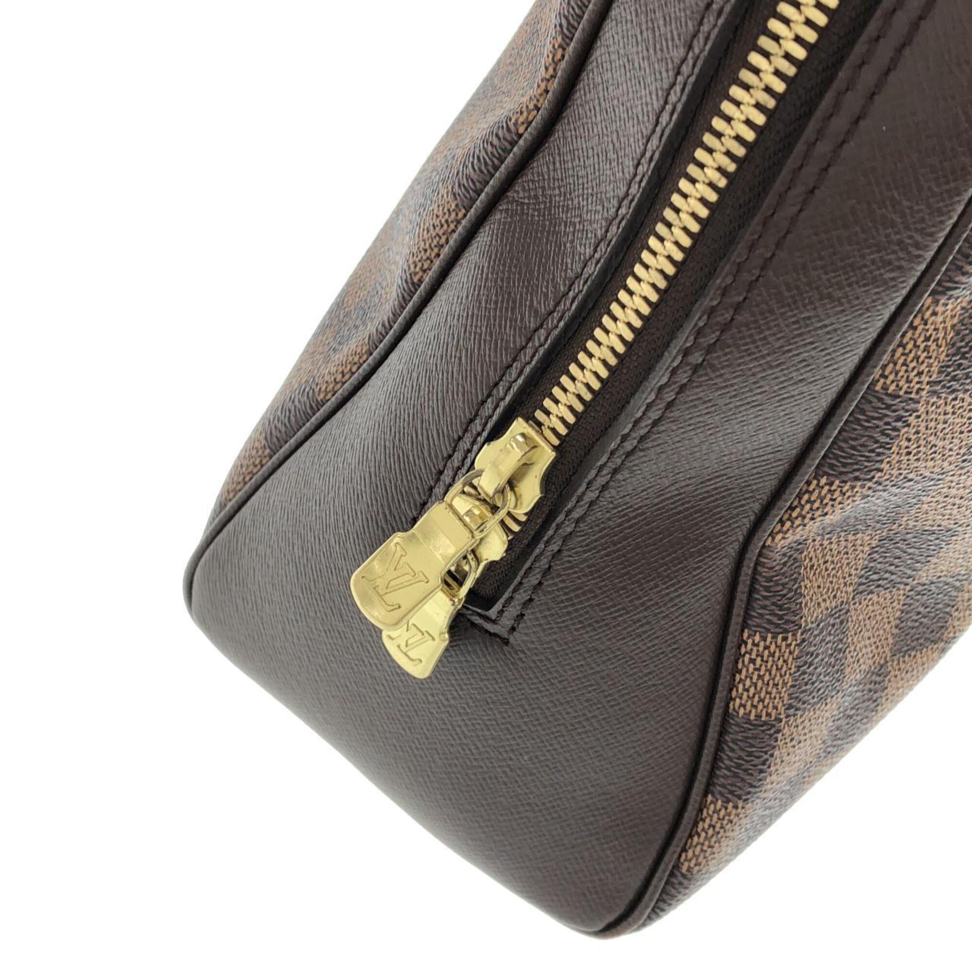 Louis Vuitton Damier Damier Canvas Ebene Damier Canvas Handbag (Pre-Owned)