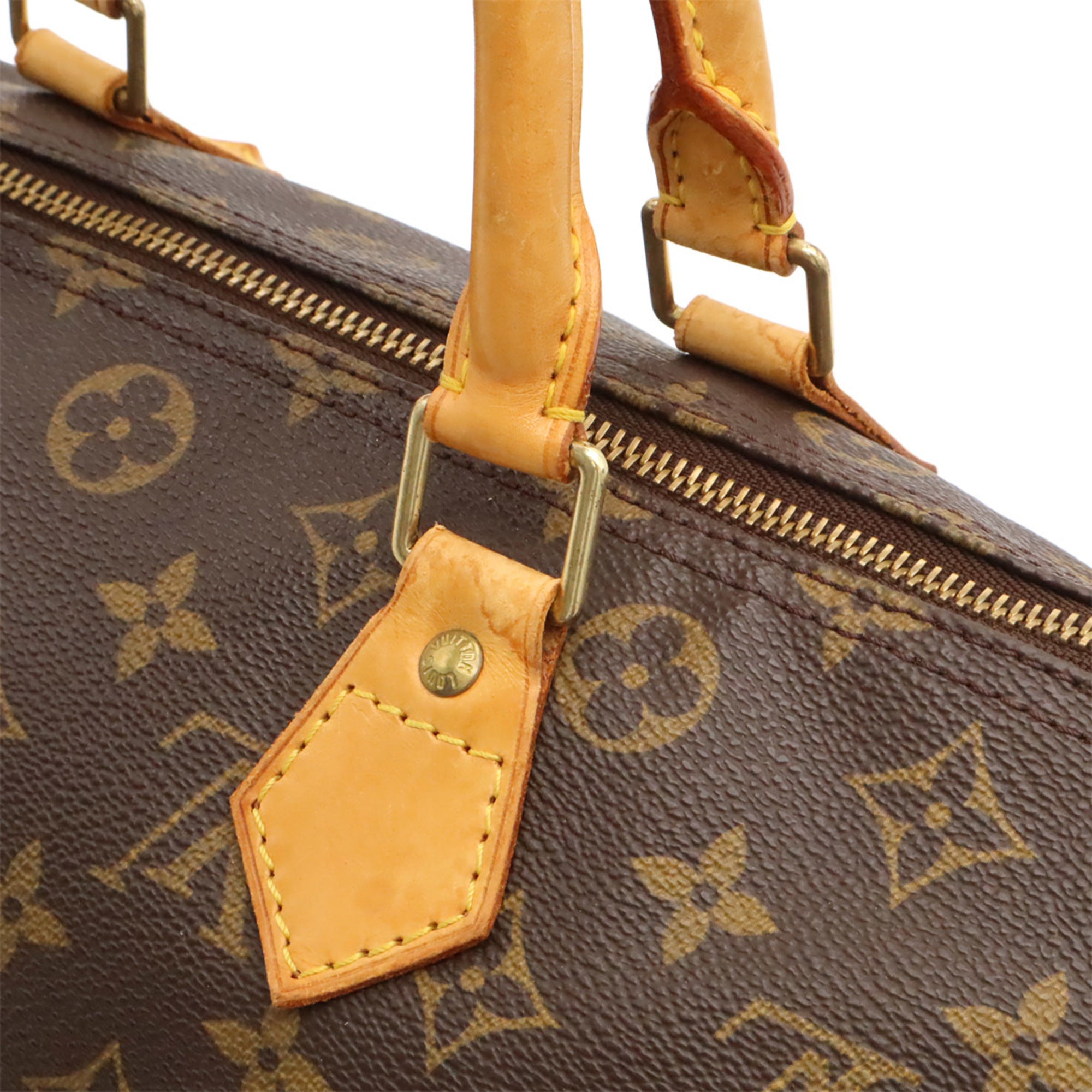 Louis Vuitton Brown Monogram Canvas Pvc Coated Canvas Handbag (Pre-Owned)
