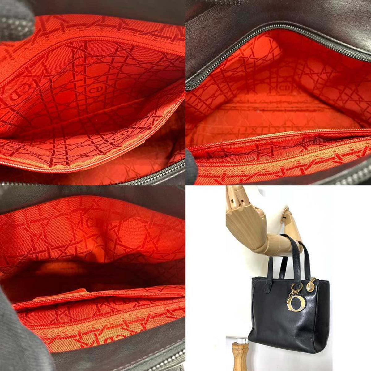 Christian Dior Black Leather Handbag (Pre-Owned)