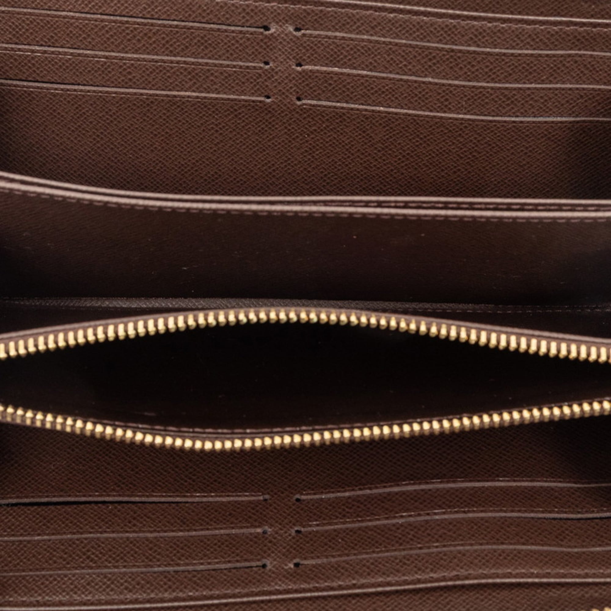 Louis Vuitton Brown Pvc Long Wallet (Bi-Fold) (Pre-Owned)