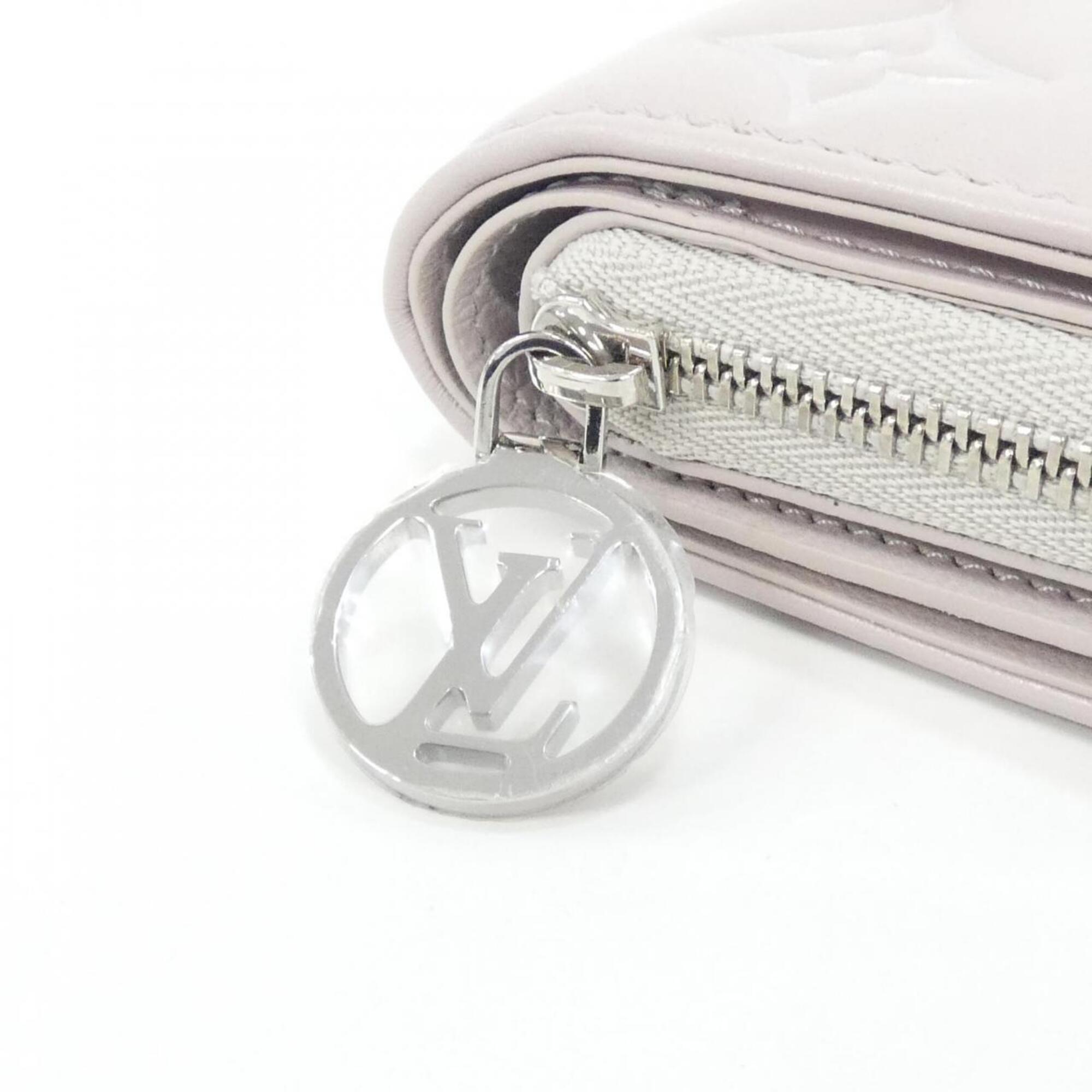 Louis Vuitton Gris Leather Wallet (Bi-Fold) (Pre-Owned)