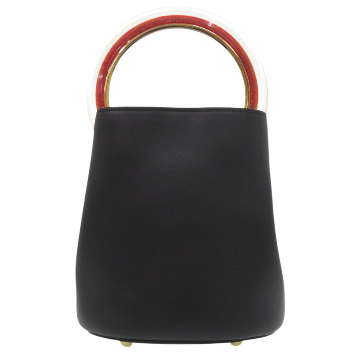 Marni Black Leather Handbag (Pre-Owned)