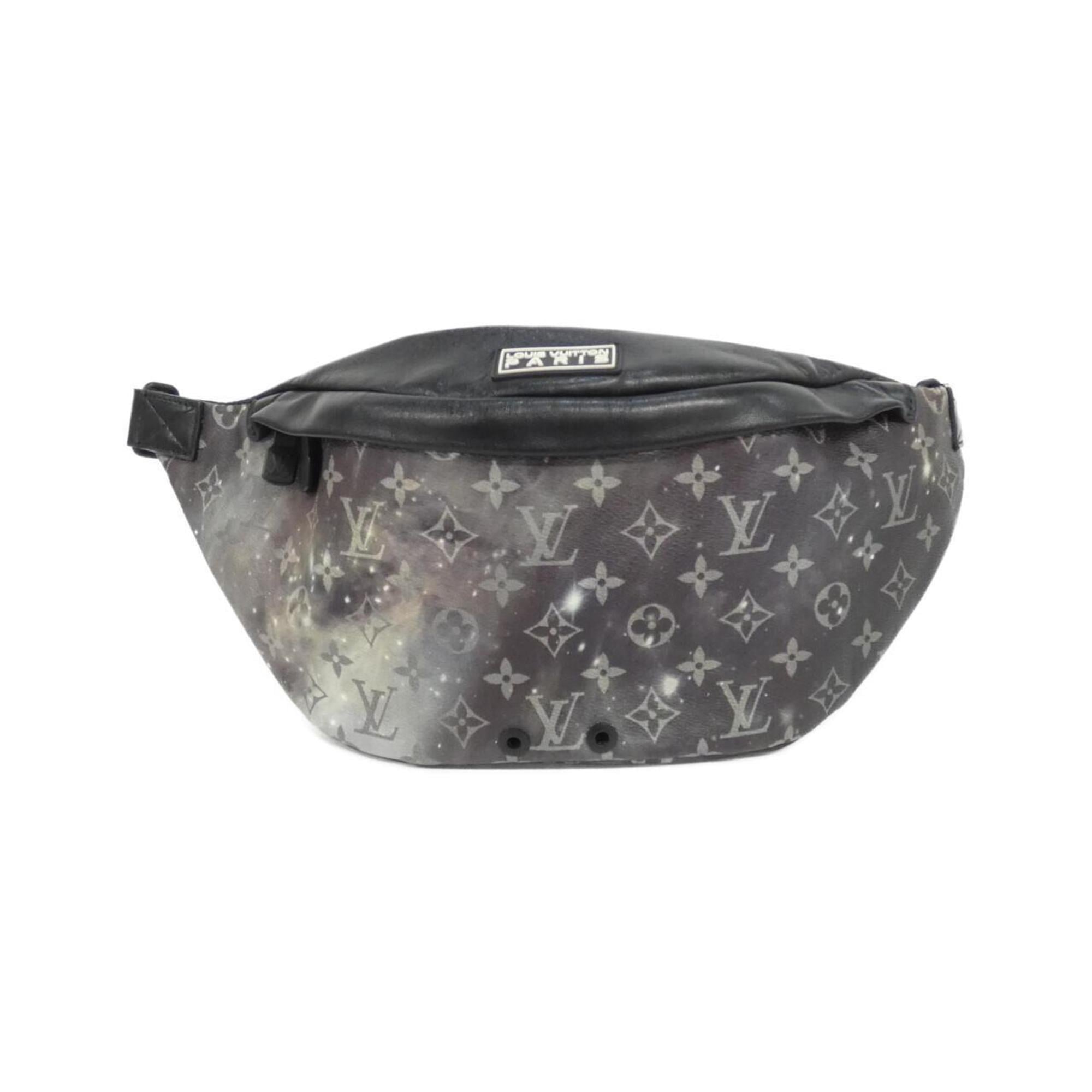 Louis Vuitton Black Coated Canvas Shoulder Bag (Pre-Owned)
