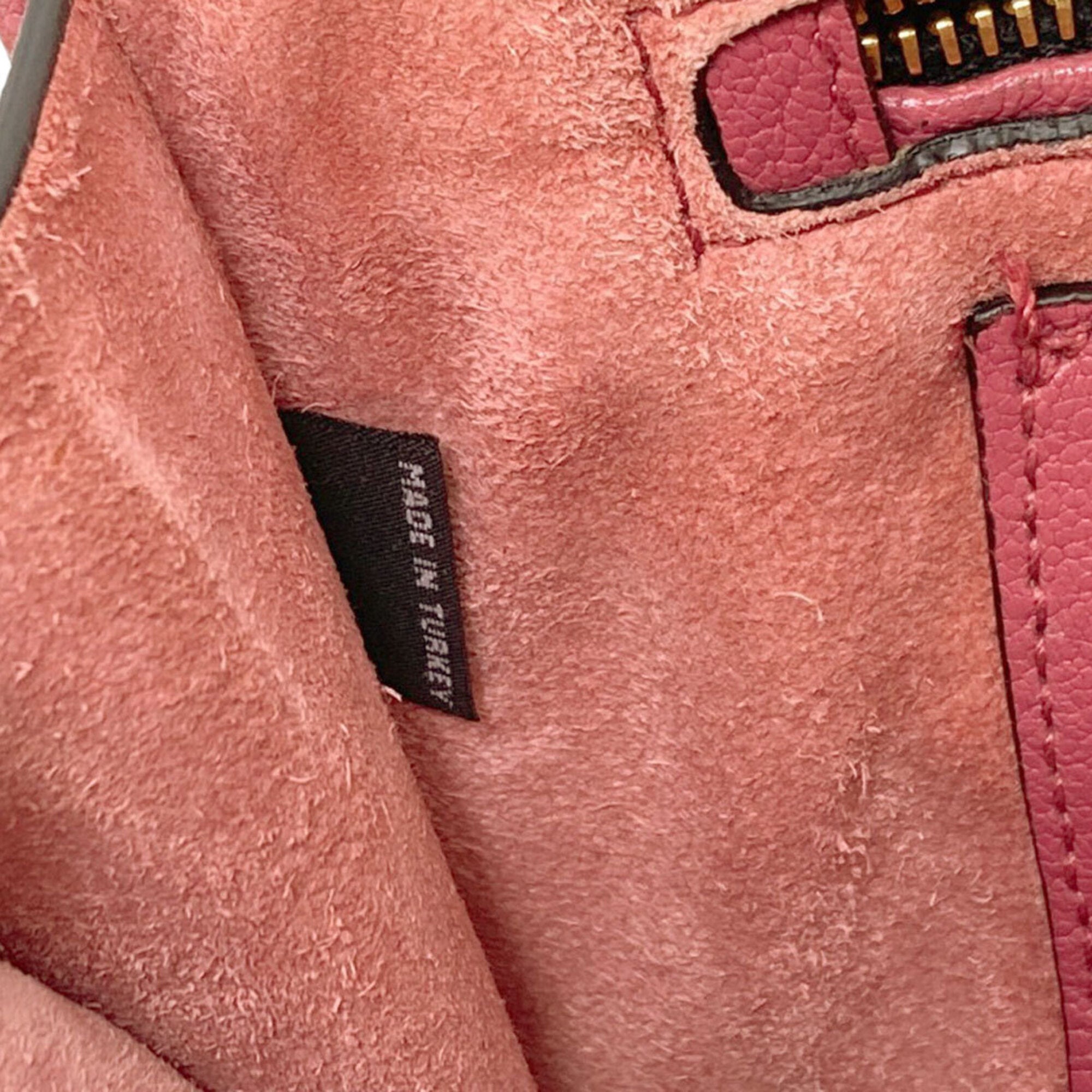 Miu Miu Pink Leather Handbag (Pre-Owned)