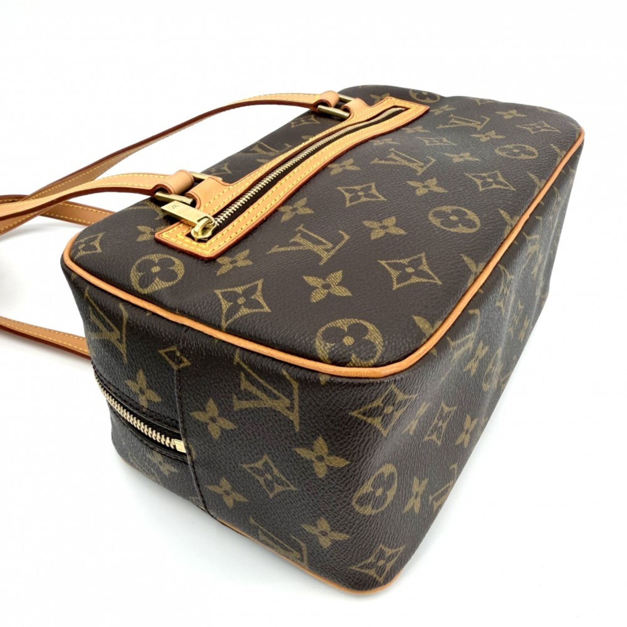Louis Vuitton Brown Monogram White Monogram Handbag (Pre-Owned)