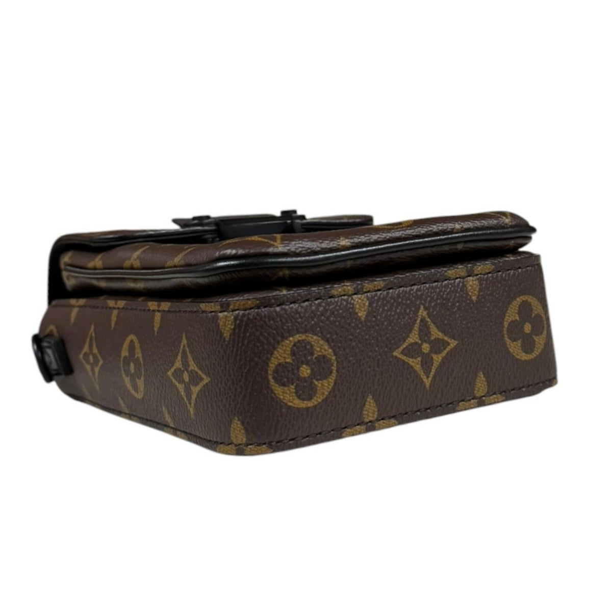 Louis Vuitton Monogram Macassar Black Brown Monogram Macassar Monogram Shoulder Bag (Pre-Owned)