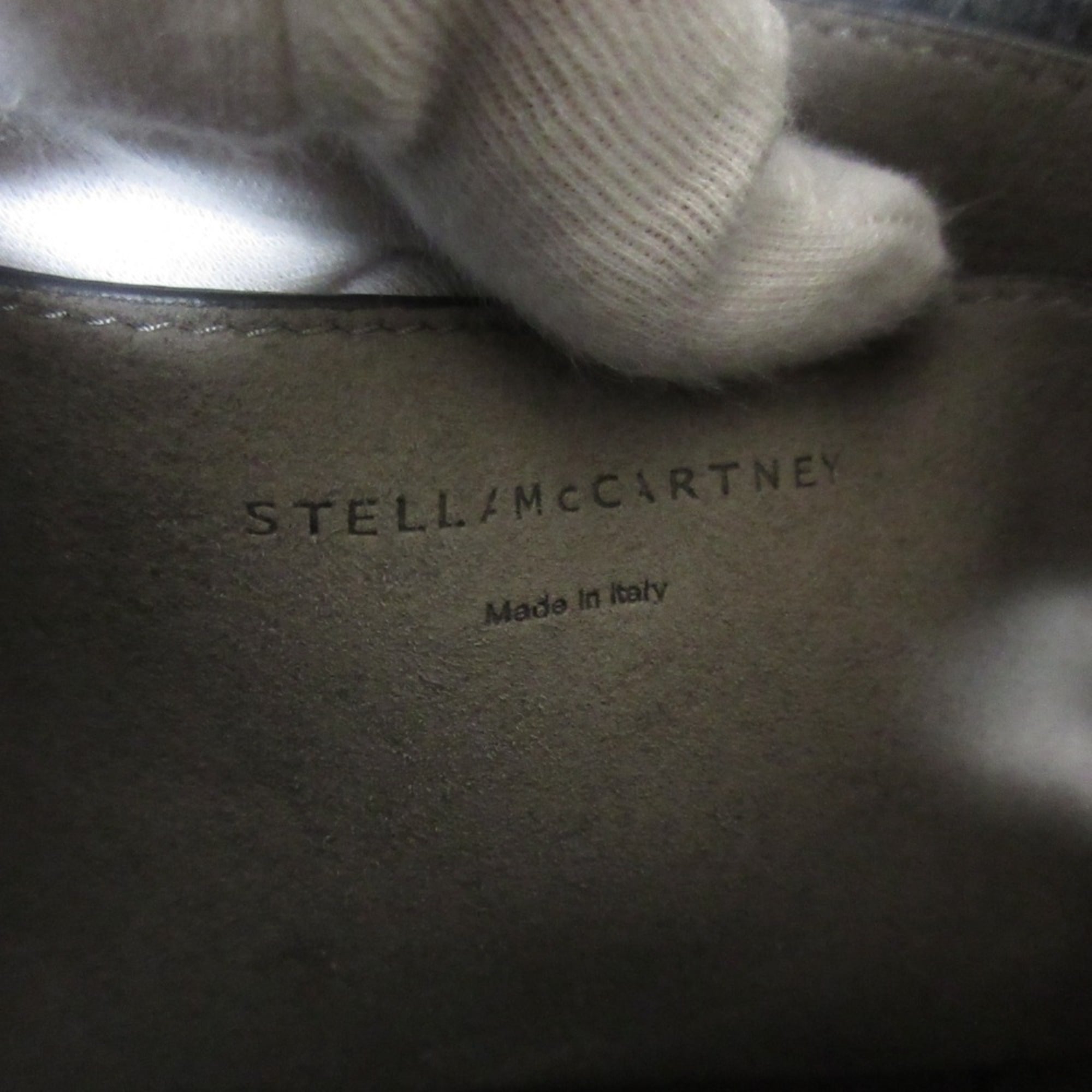Stella Mccartney Gray Elastane Shoulder Bag (Pre-Owned)