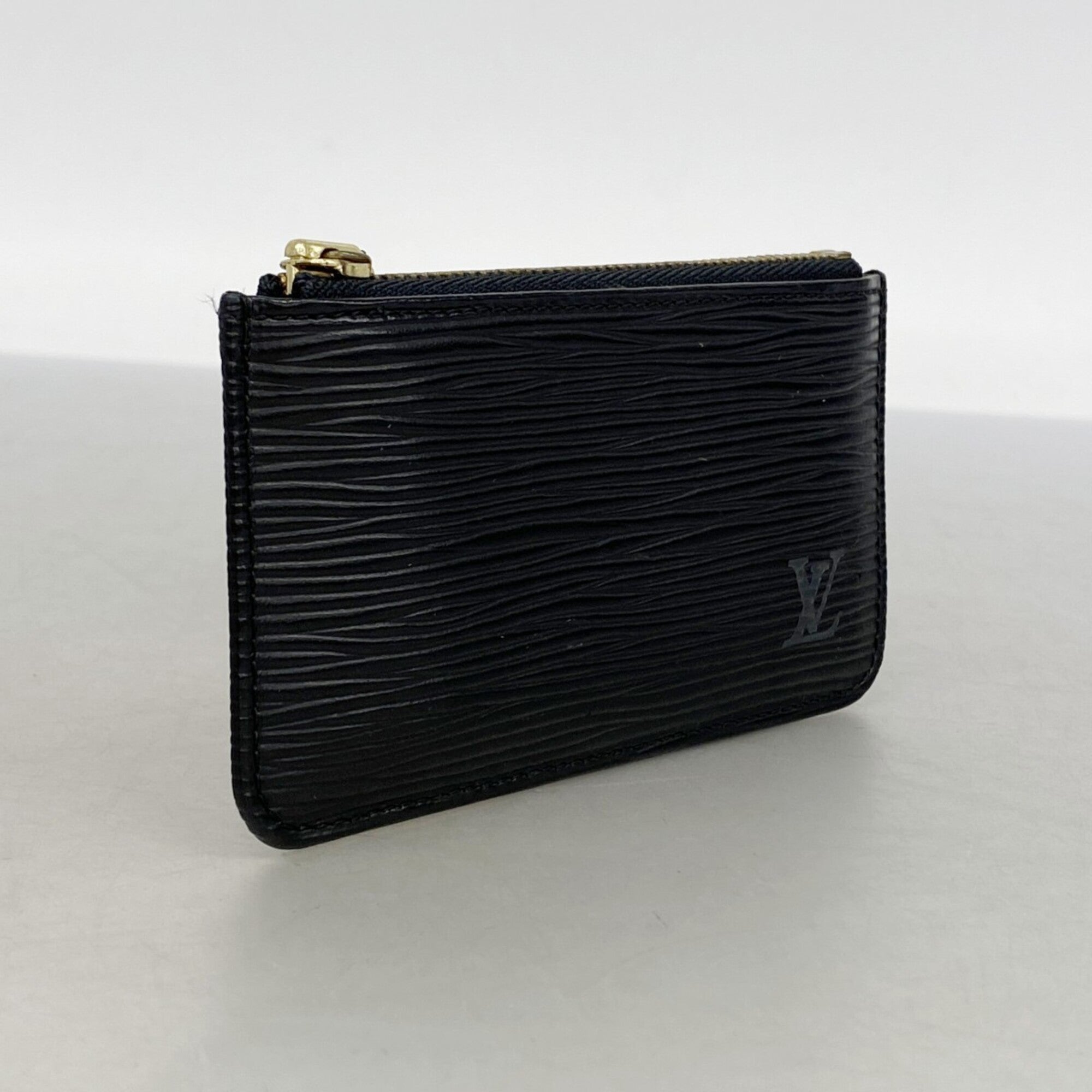 Louis Vuitton Noir Coin Purse/Coin Case (Pre-Owned)