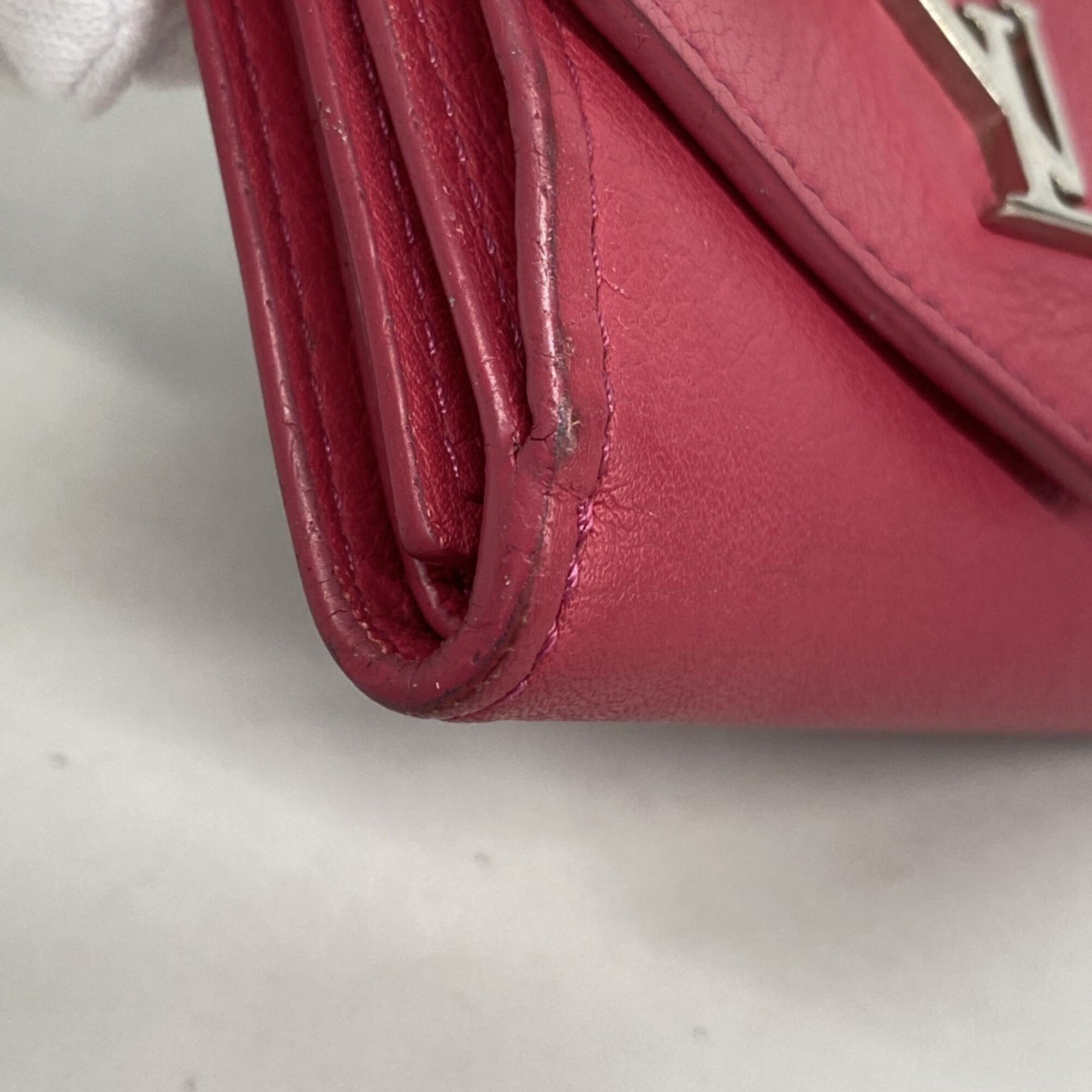 Louis Vuitton Pink Wallet (Tri-Fold) (Pre-Owned)